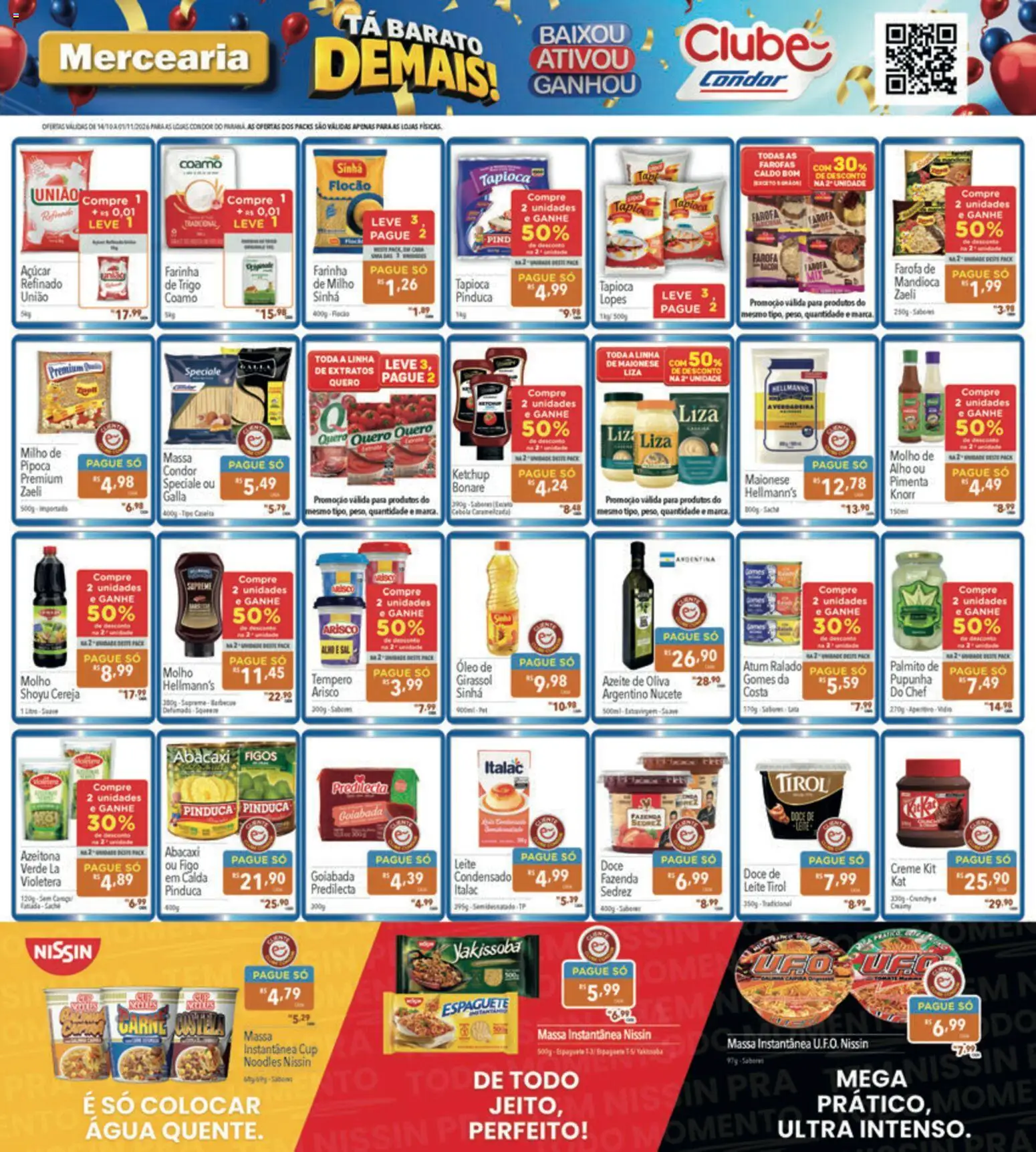 Supermercados Condor Folheto - válido de 14/10/2026 | Página: 5