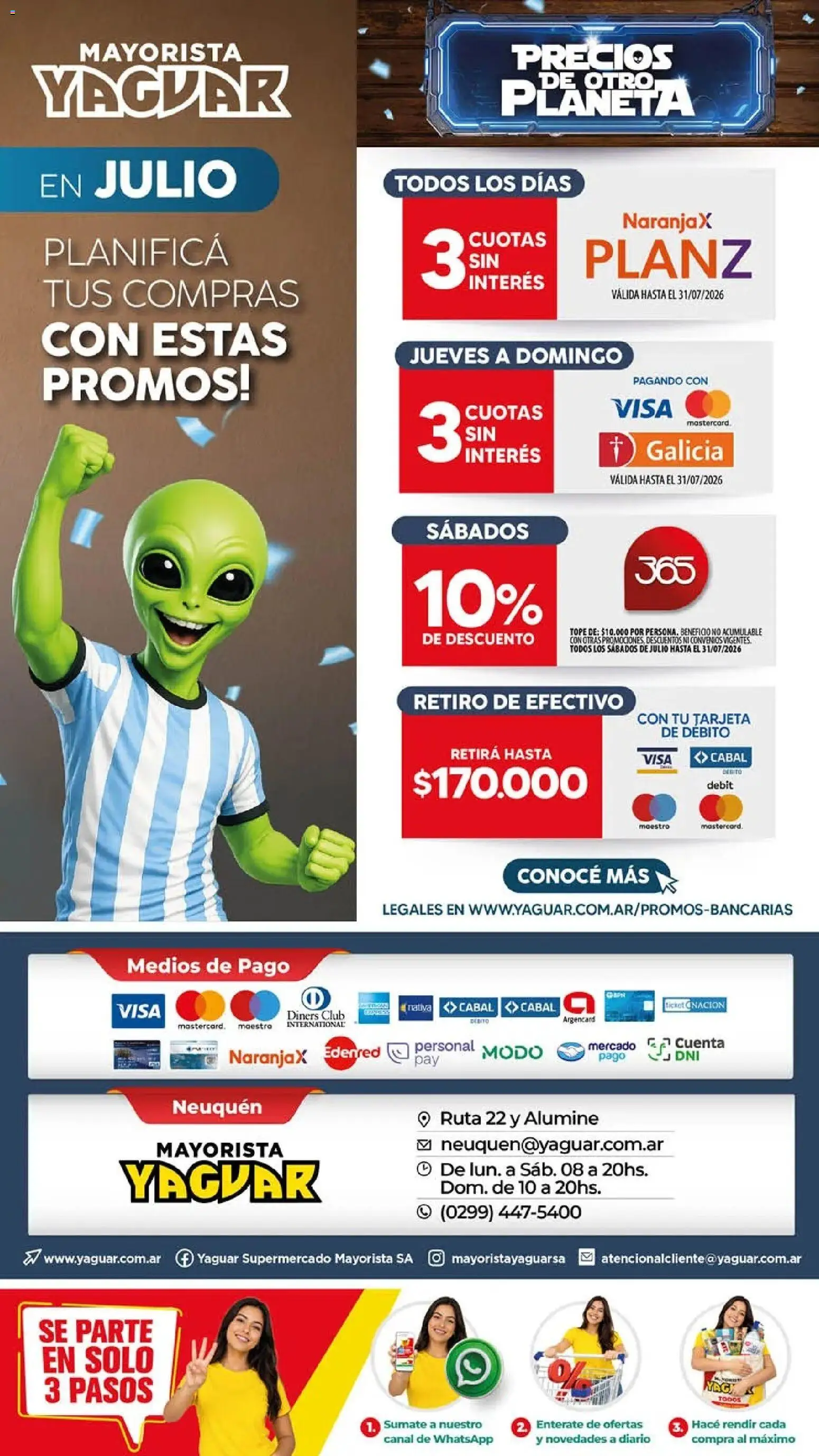 Yaguar - Oferta Semanal Neuquen │ válido desde el 06/07/2026 | Página: 19