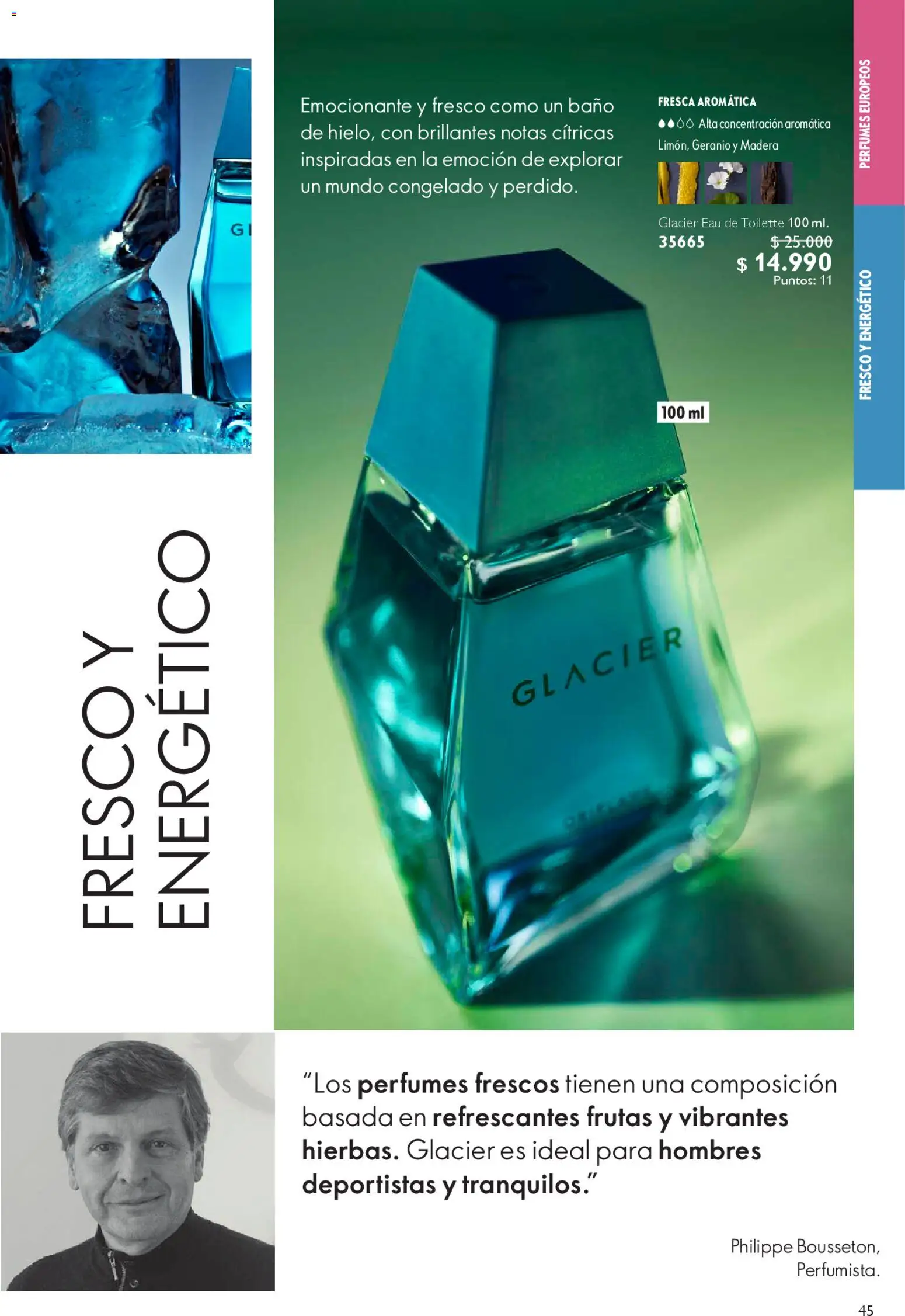 Oriflame ofertas  │ válido desde el 28.03.2026 | Página: 45 | Productos: Baño, Eau de toilette
