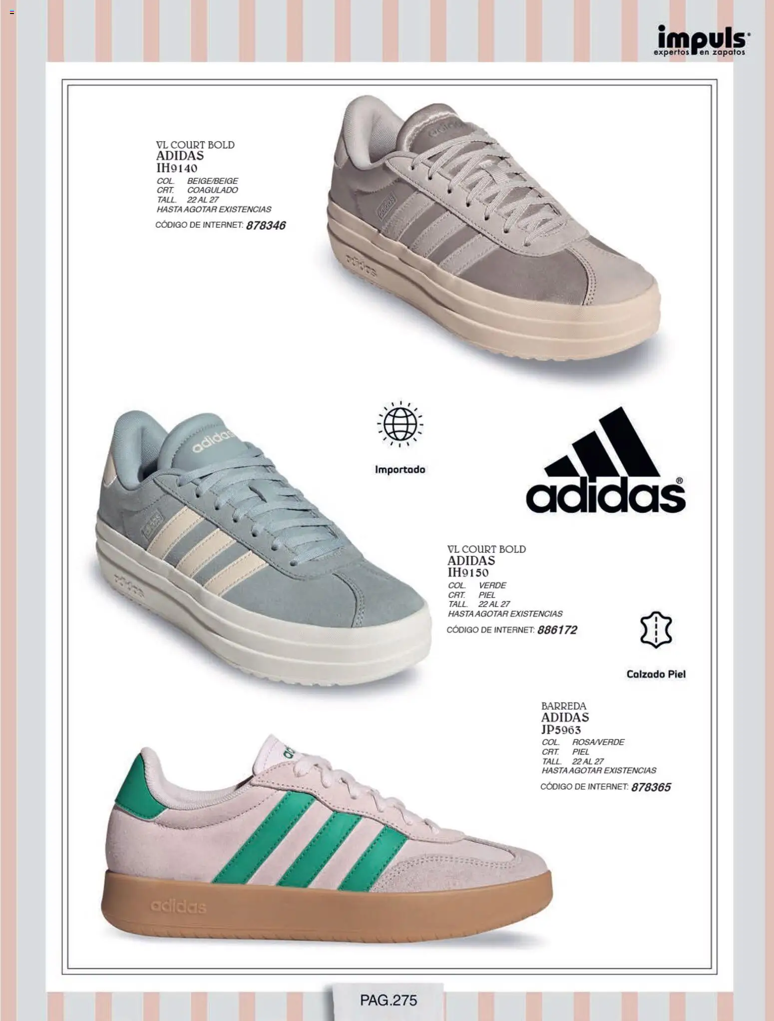 Nuevas ofertas de Impuls válidas en toda la República Mexicana desde el 01/07/2026. ¡Encuentra las mejores ofertas en Impuls catálogo Otoño Invierno! | Página: 277 | Productos: Zapatos