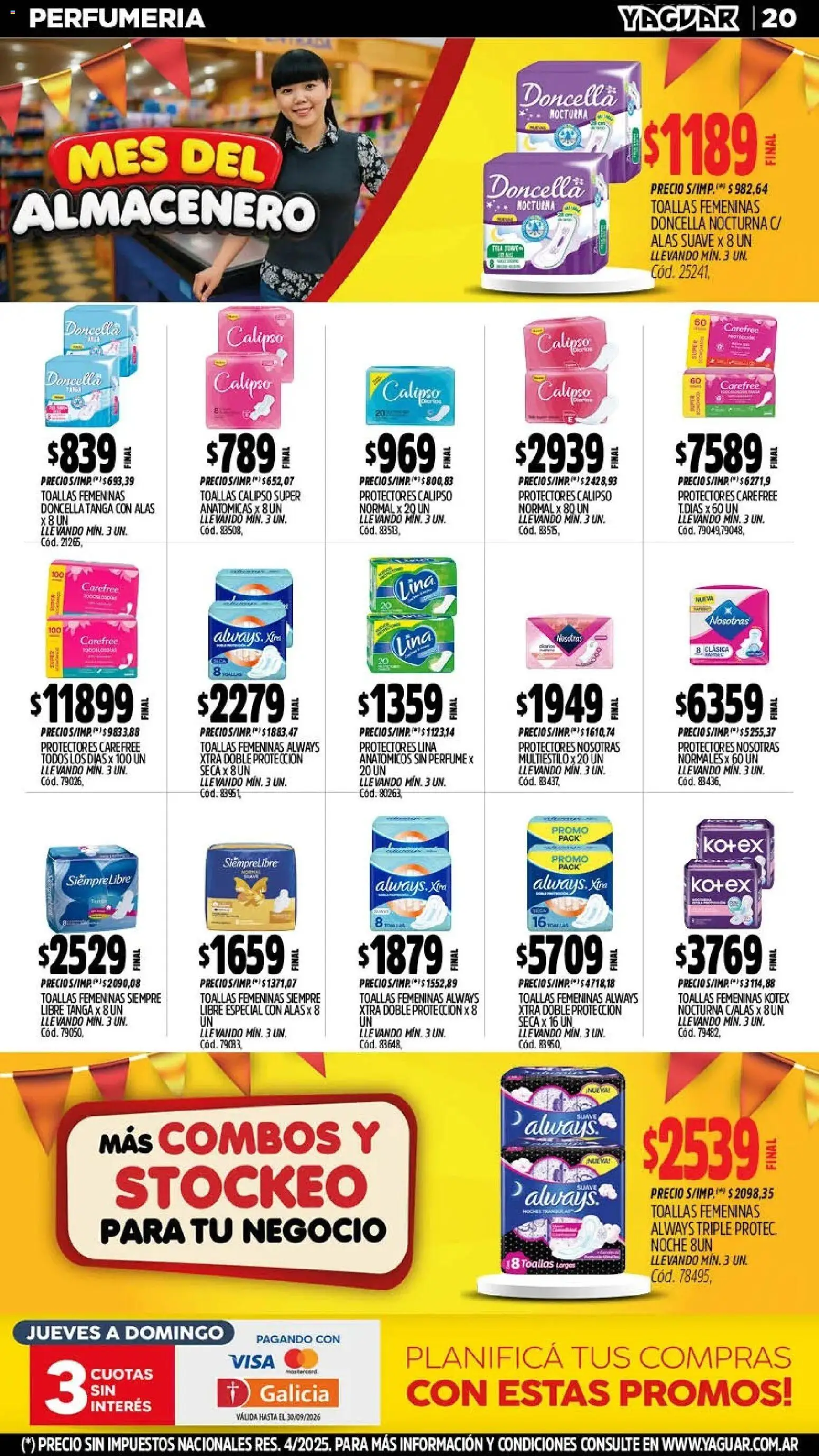 Yaguar - Ofertas │ válido desde el 28/09/2026 | Página: 20