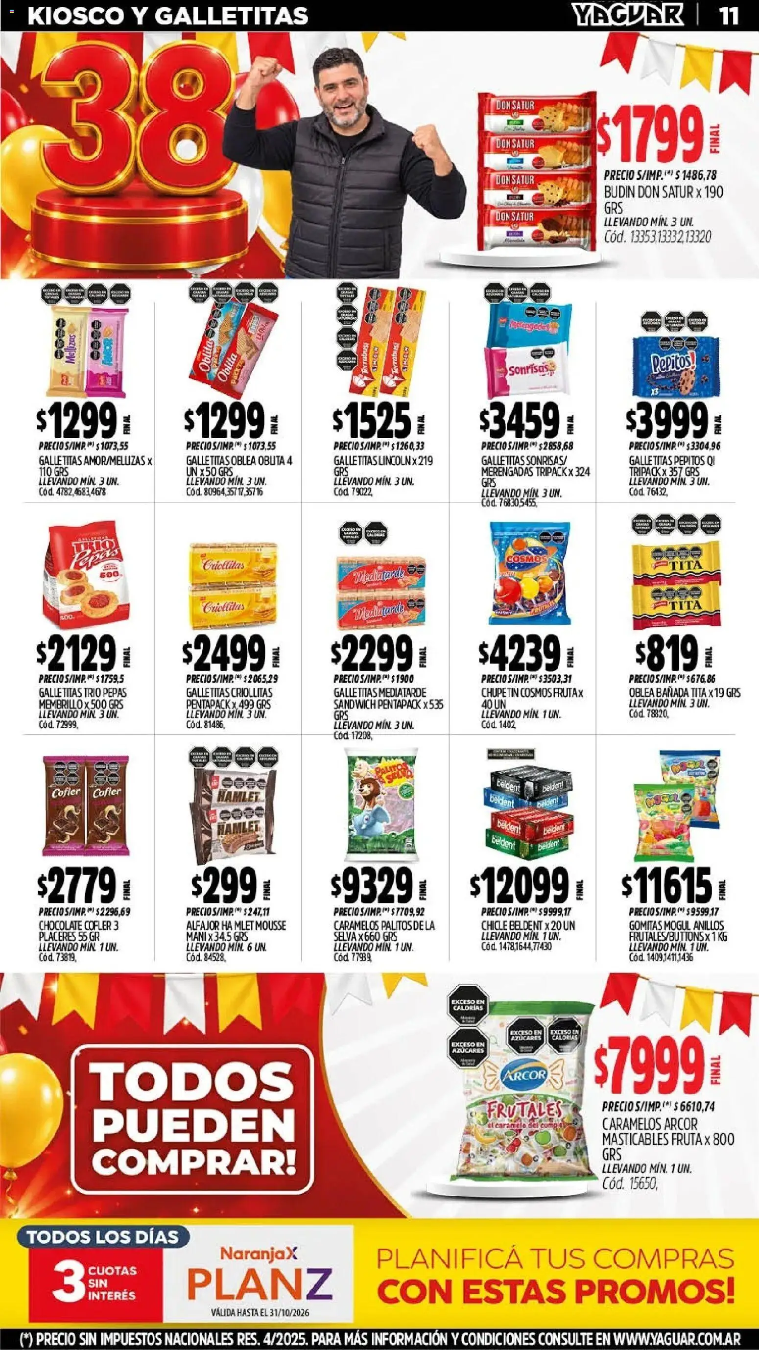 Yaguar - Oferta Semanal Trelew │ válido desde el 12/10/2026 | Página: 12