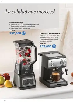 Vista previa de Betterware Catálogo de Premios, nuevo folleto de la tienda, válido en México a partir del 05.01.2026 | Página: 10 | Productos: Agua, Licuadora, Cafetera