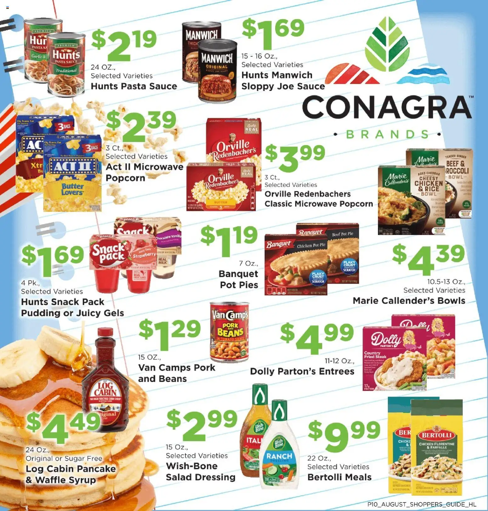 Homeland Bring Savings Home Shopper's Guide - valid from 08/01/2026 | Page: 10 | Products: Corn, Chocolate, Microwave, Pork