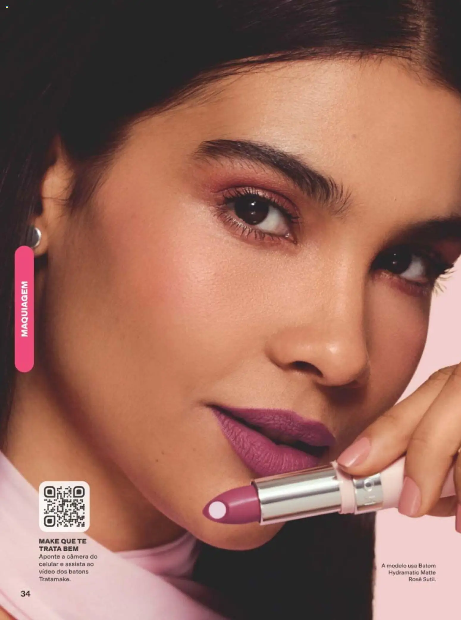 Avon Folheto - válido de 10/08/2026 | Página: 34 | Produtos: Celular, Batom, Vídeo, Câmera
