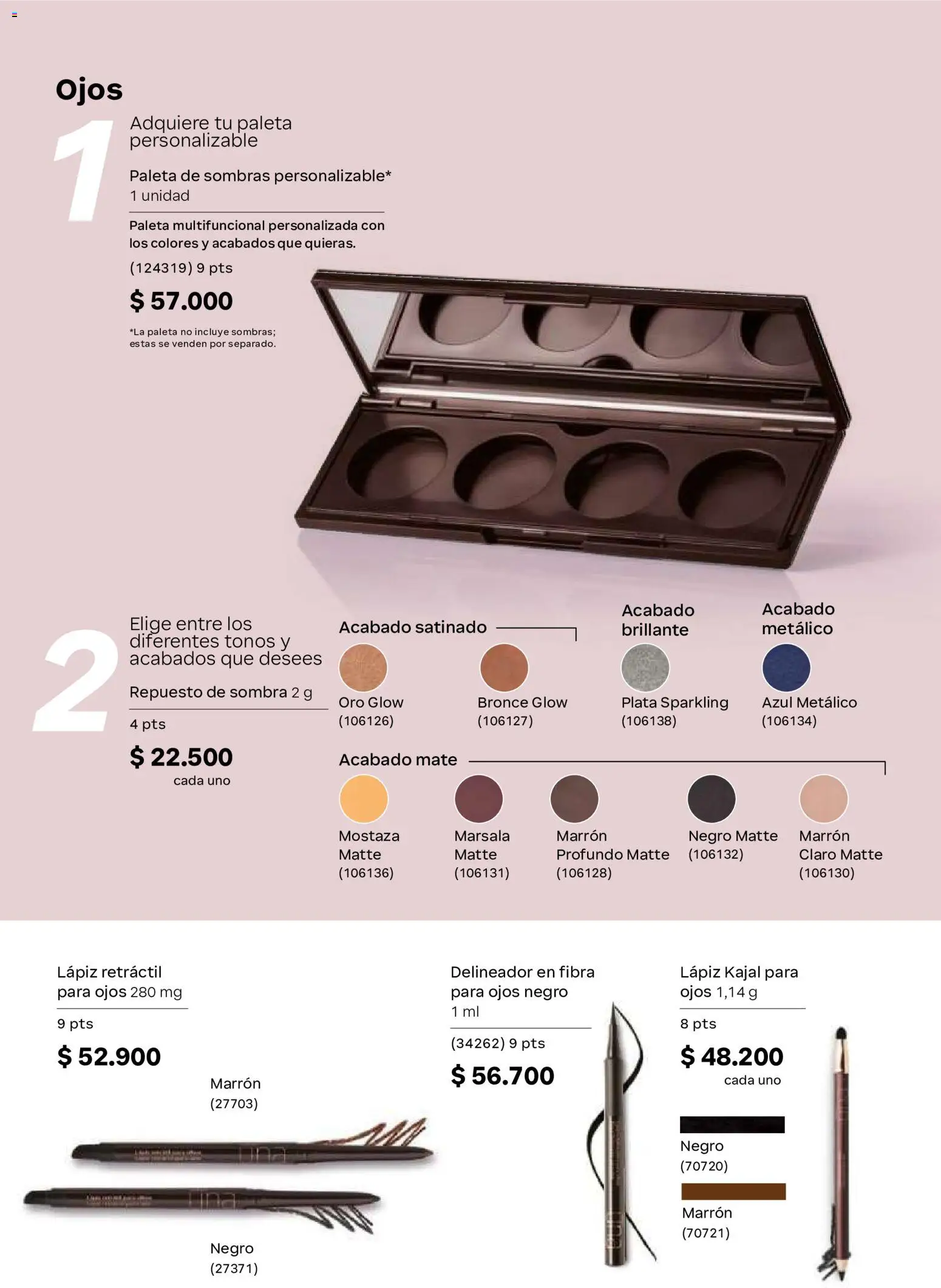 Natura revista - valida desde el 02/09/2026 | Página: 69 | Productos: Sombra, Delineador, Mostaza