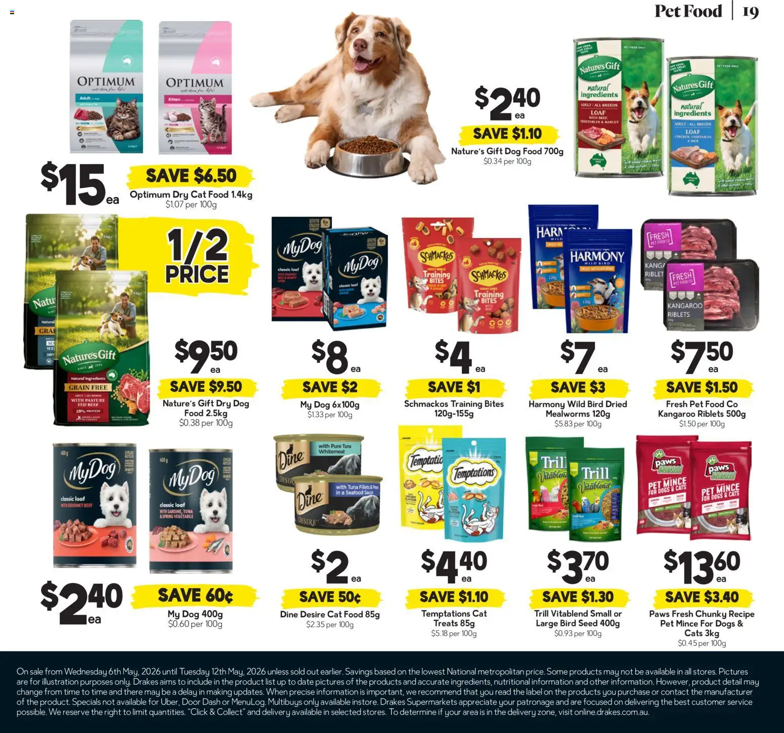 Drakes catalogue - valid from 06.05.2026 | Page: 19 | Products: Door, Beef, Tuna, Date