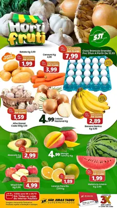 São Judas Tadeu ofertas Hortifruti - Pré-Visualização do folheto da loja São Judas Tadeu, válido de 06/10/2026