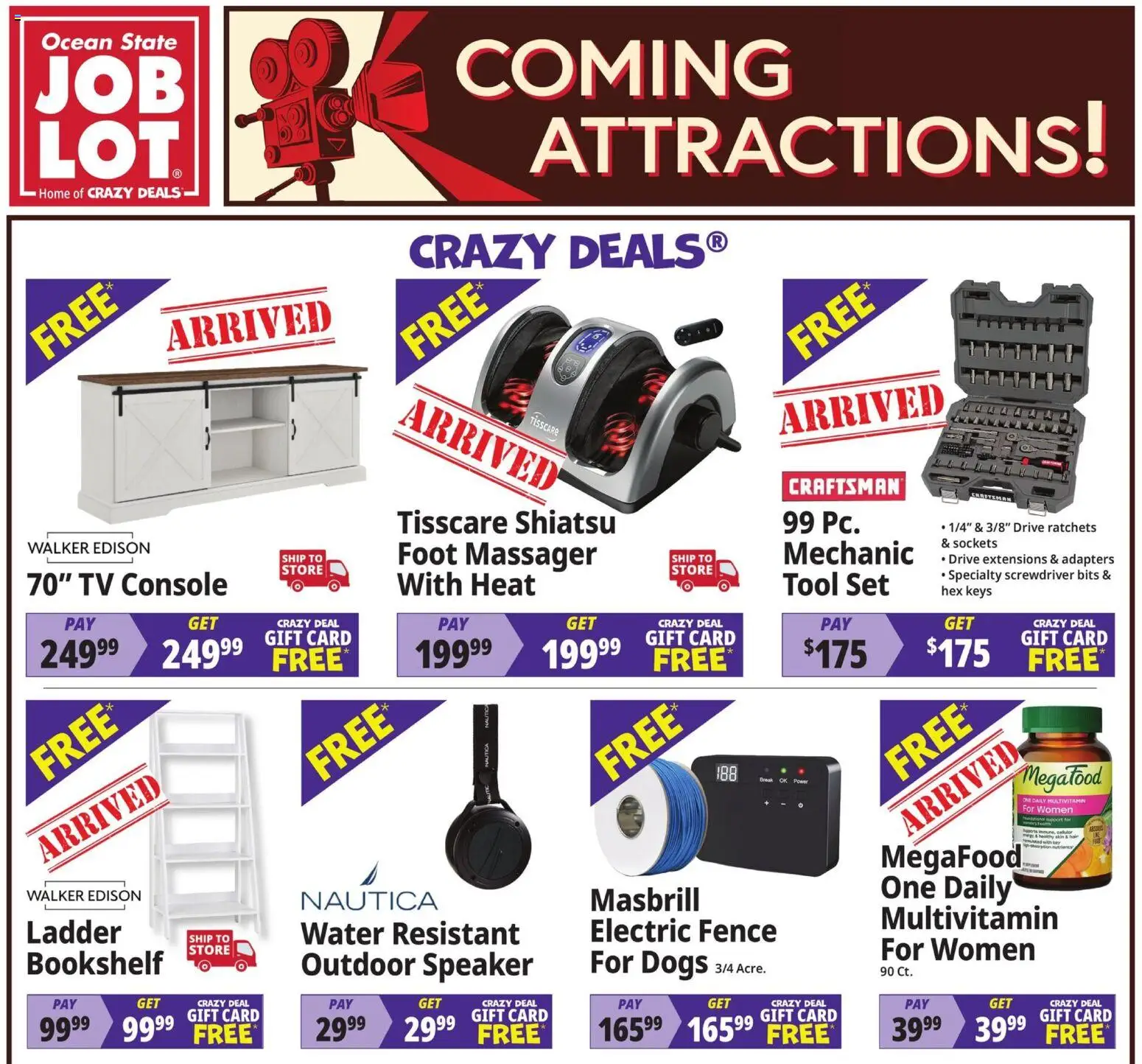 Ocean State Job Lot Coming Attractions - valid from 10/22/2026 | Page: 1