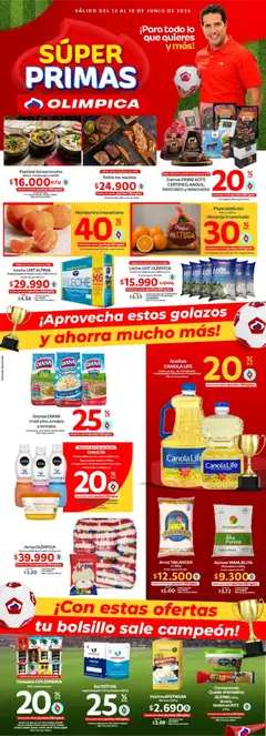 Olímpica catálogo Super primas -  Vista previa de la revista de la tienda Olímpica valido desde el 12.06.2026