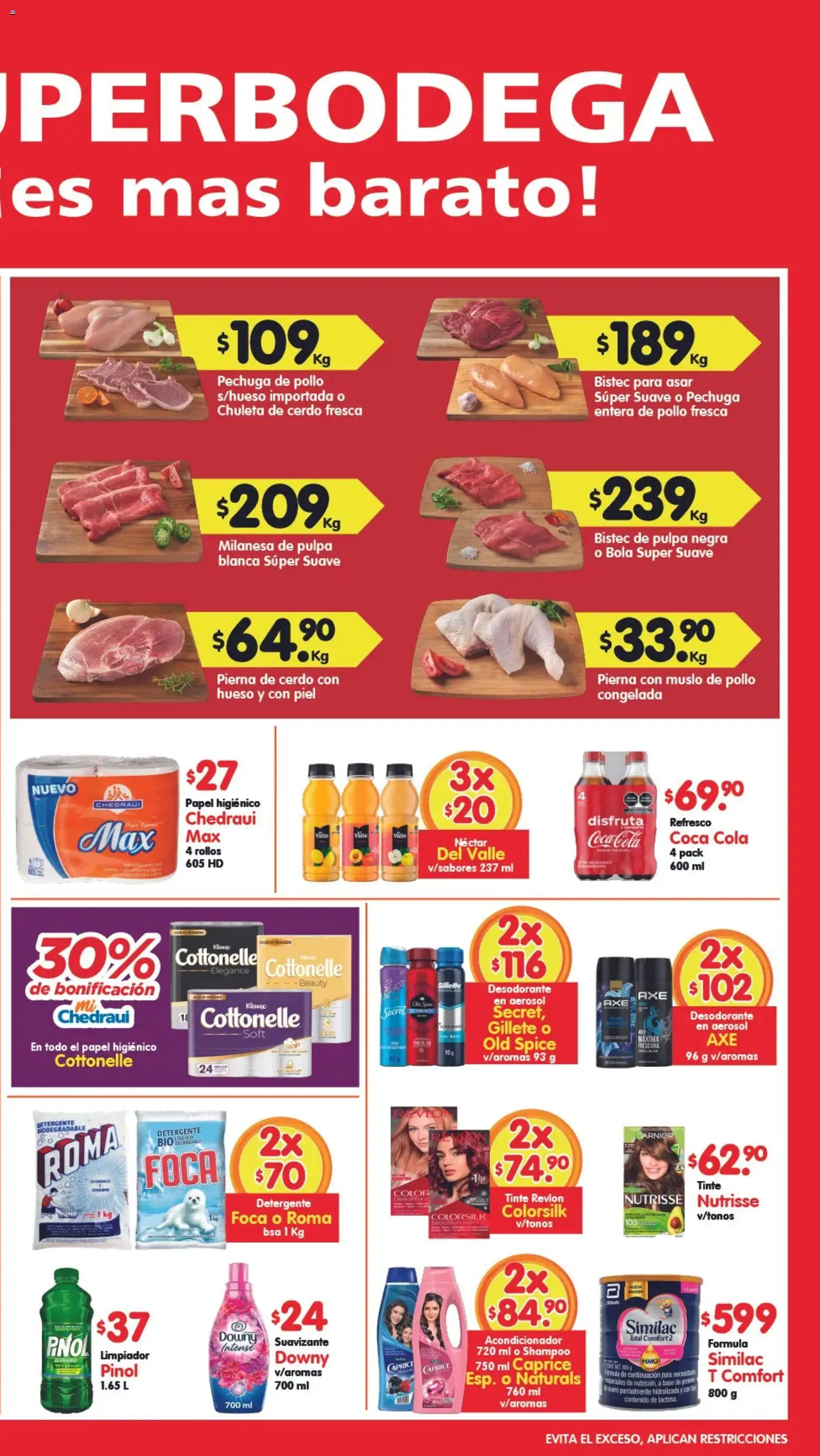 Nuevas ofertas de Arteli válidas en toda la República Mexicana desde el 07/08/2026. ¡Encuentra las mejores ofertas en Arteli folleto Aká Superbodegas! | Página: 2 | Productos: Detergente, Refresco, Cerdo, Shampoo