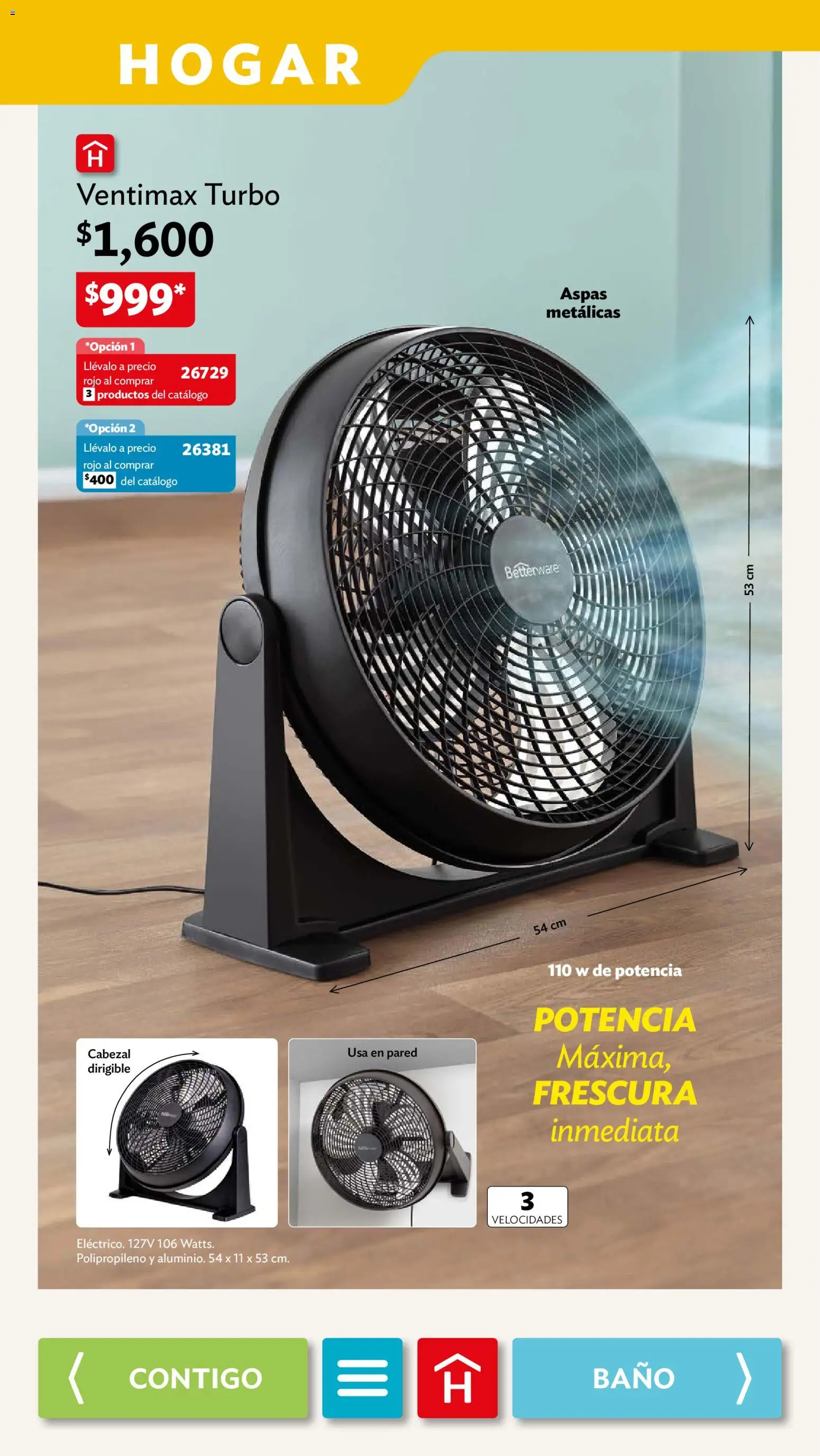 Nuevas ofertas de Betterware válidas en toda la República Mexicana desde el 03/08/2026. ¡Encuentra las mejores ofertas en Betterware campaña 8 2026! | Página: 75 | Productos: Baño