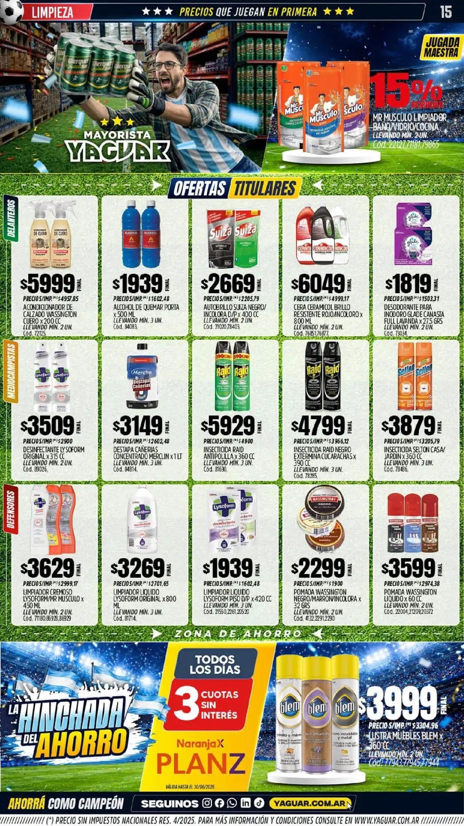 Yaguar - Oferta Semanal Neuquen │ válido desde el 22/06/2026 | Página: 14