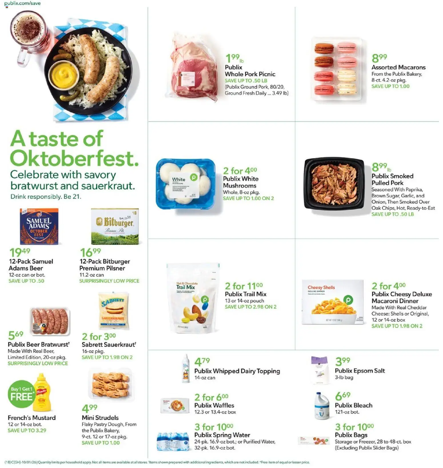 Publix Weekly Ad - valid from 09/30/2026 | Page: 18