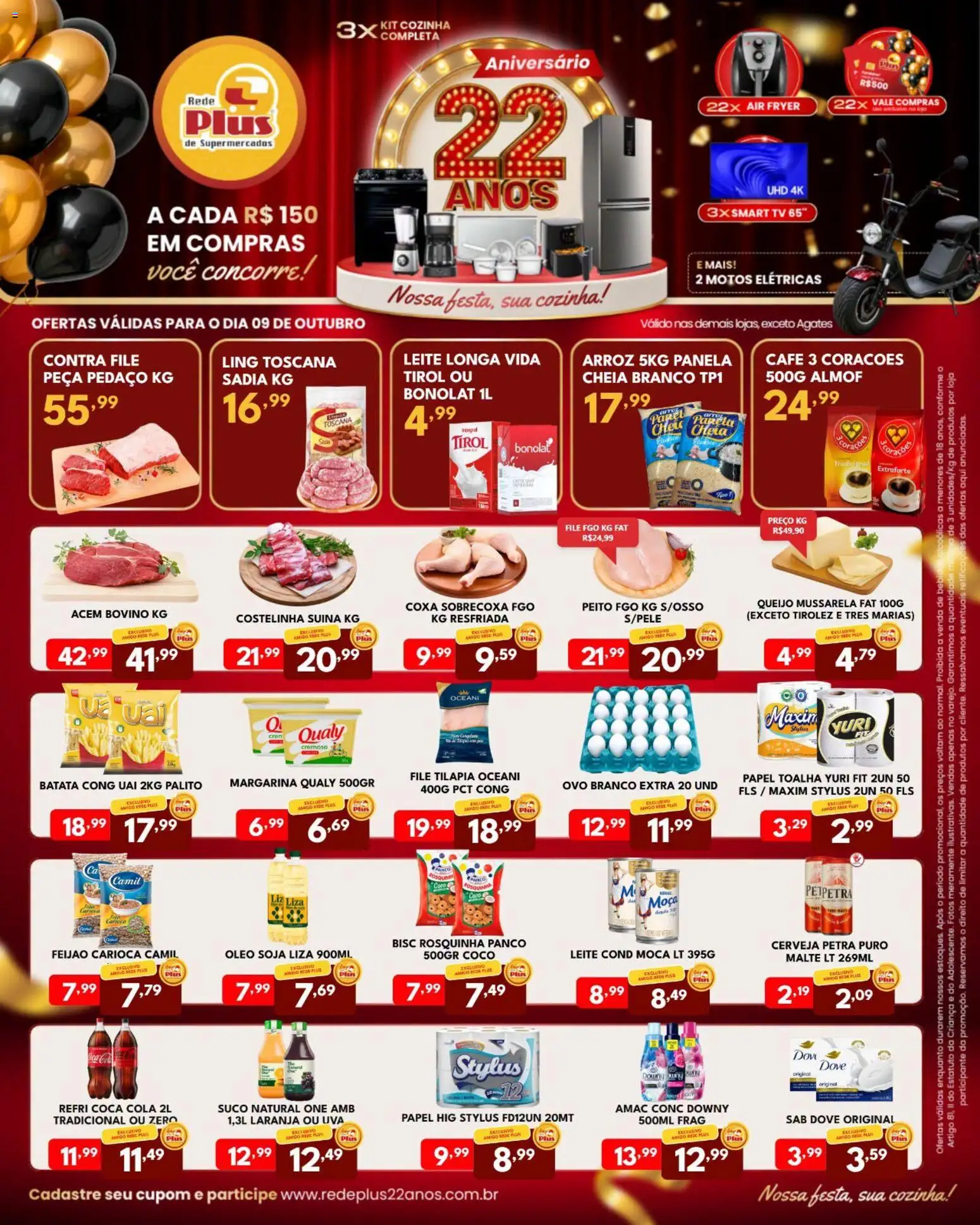 Rede Plus Supermercados Folheto - válido de 09/10/2026 | Página: 1