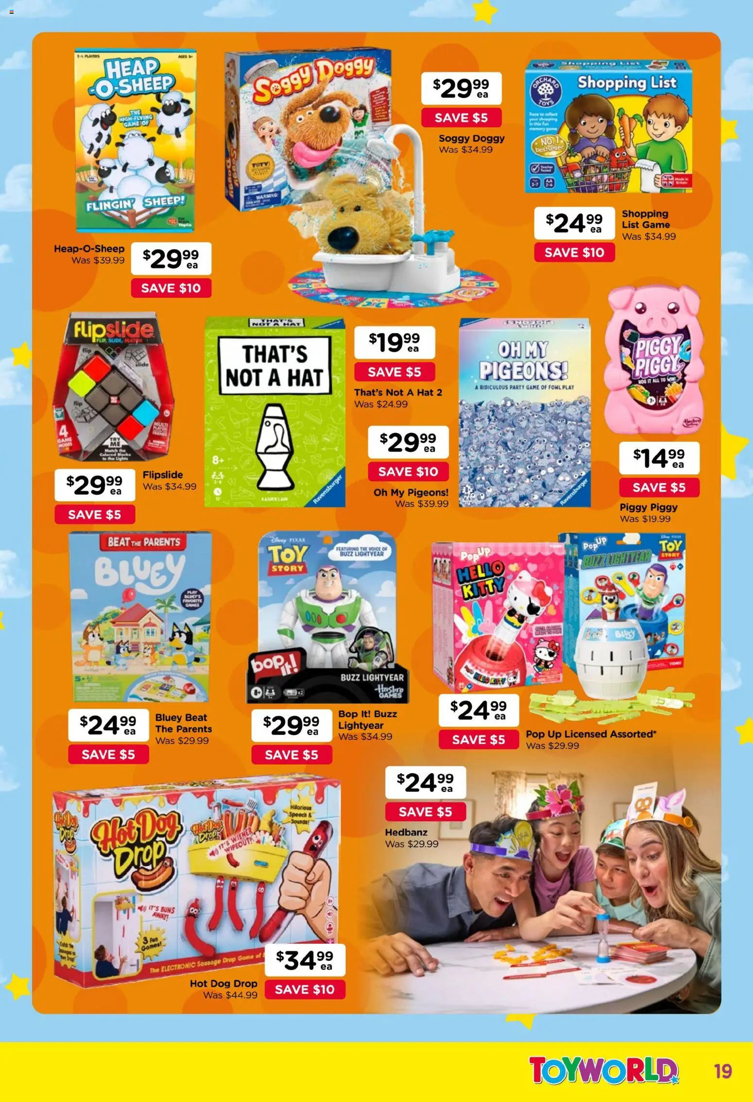 Toyworld catalogue - valid from 03.05.2026 | Page: 19 | Products: Sausage, Hat, Game