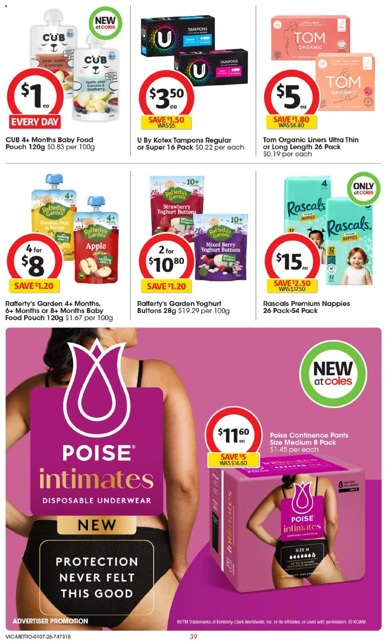 Coles catalogue - valid from 01/07/2026 | Page: 39
