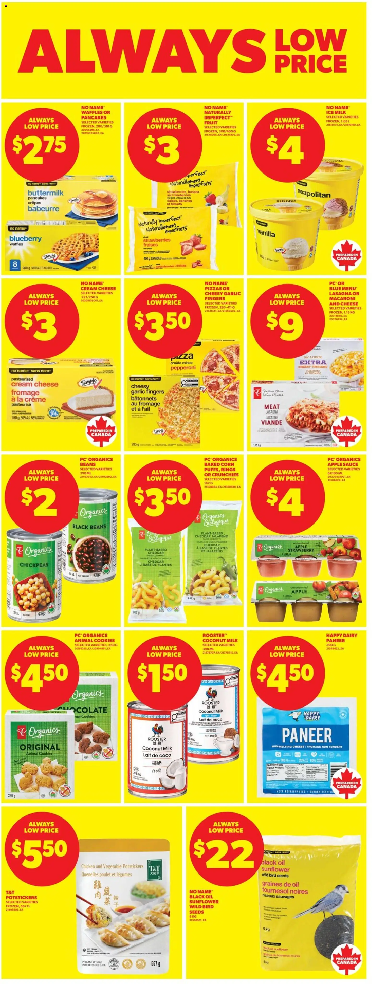 Real Canadian Superstore flyer valid from Jul 2, 2026 | Page: 23 | Products: Cream, Oil, Chocolate, Pizza