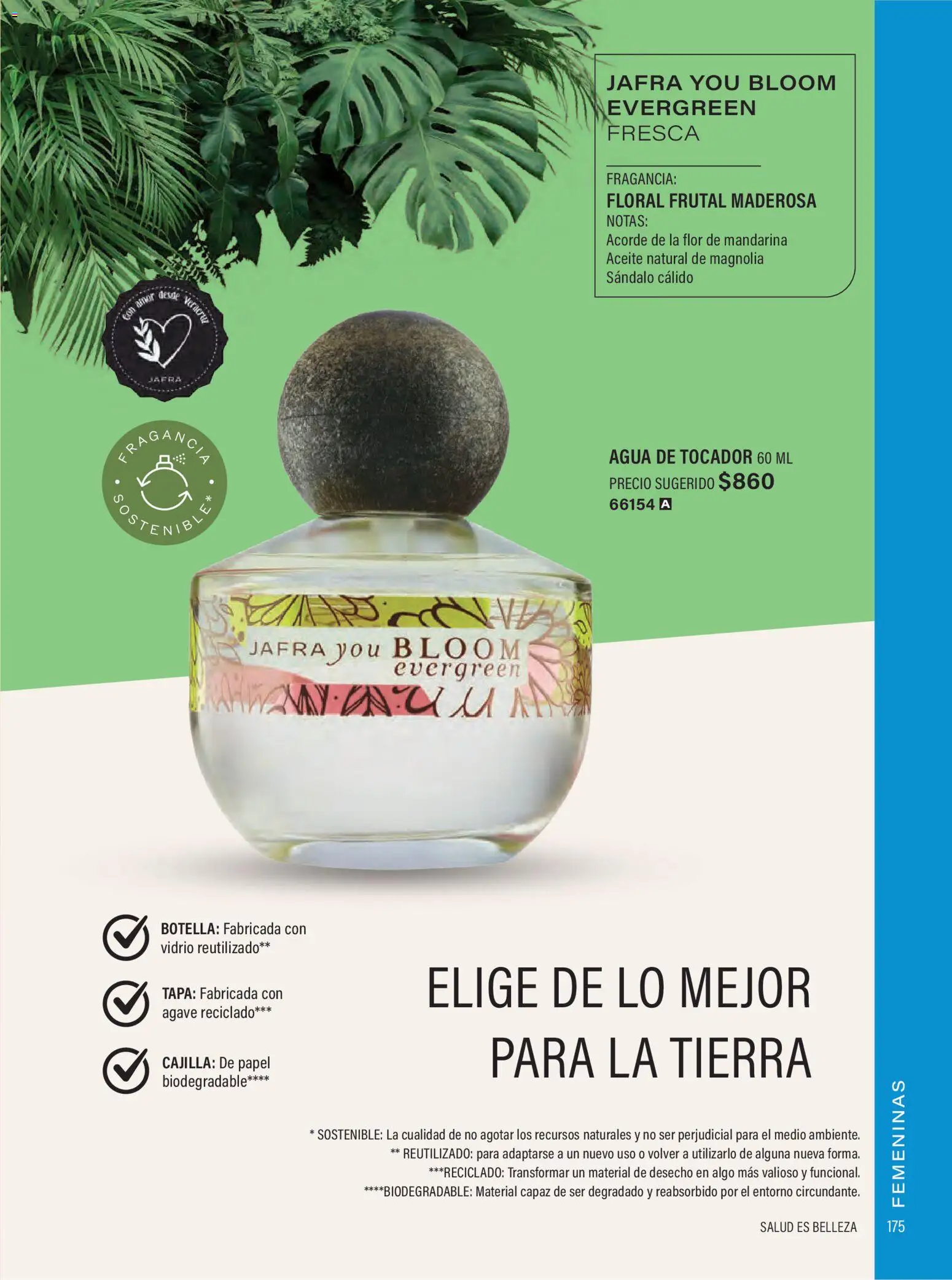 Nuevas ofertas de JAFRA válidas en toda la República Mexicana desde el 01/07/2026. ¡Encuentra las mejores ofertas en JAFRA catálogo Organizador de Ventas! | Página: 175 | Productos: Vainilla, Perfume, Fragancia