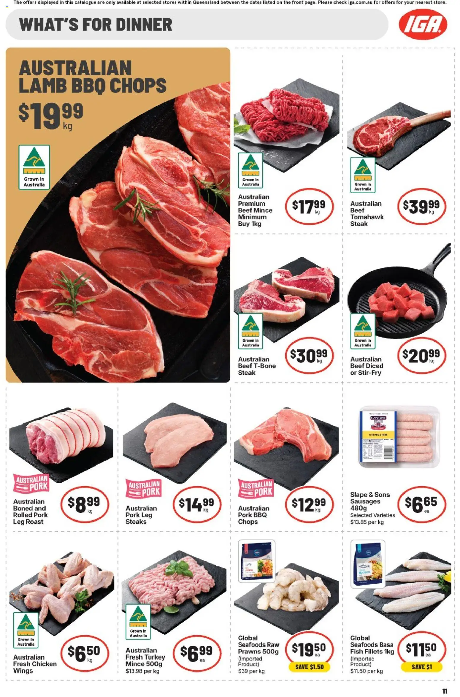 IGA catalogue - valid from 10.06.2026 | Page: 14 | Products: Bacon, Cheese, Beer, Beef