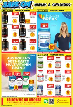 Preview of Chemist Warehouse catalogue - valid from 11.05.2026 | Page: 10 | Products: Dairy, Tv, Multivitamin, Tablets