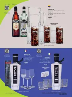 Vista previa de Bodegas Alianza catálogo, nuevo folleto de la tienda, válido en México a partir del 01.04.2026 | Página: 46 | Productos: Estuche, Tequila, Juego, Jarra