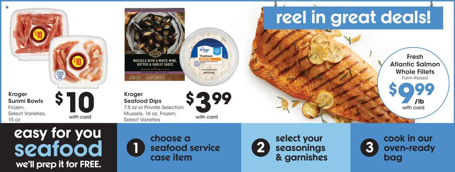 Dillons Weekly Ad - valid from 09/30/2026 | Page: 11 | Products: Seasonings, Sauce, Garlic, Salmon