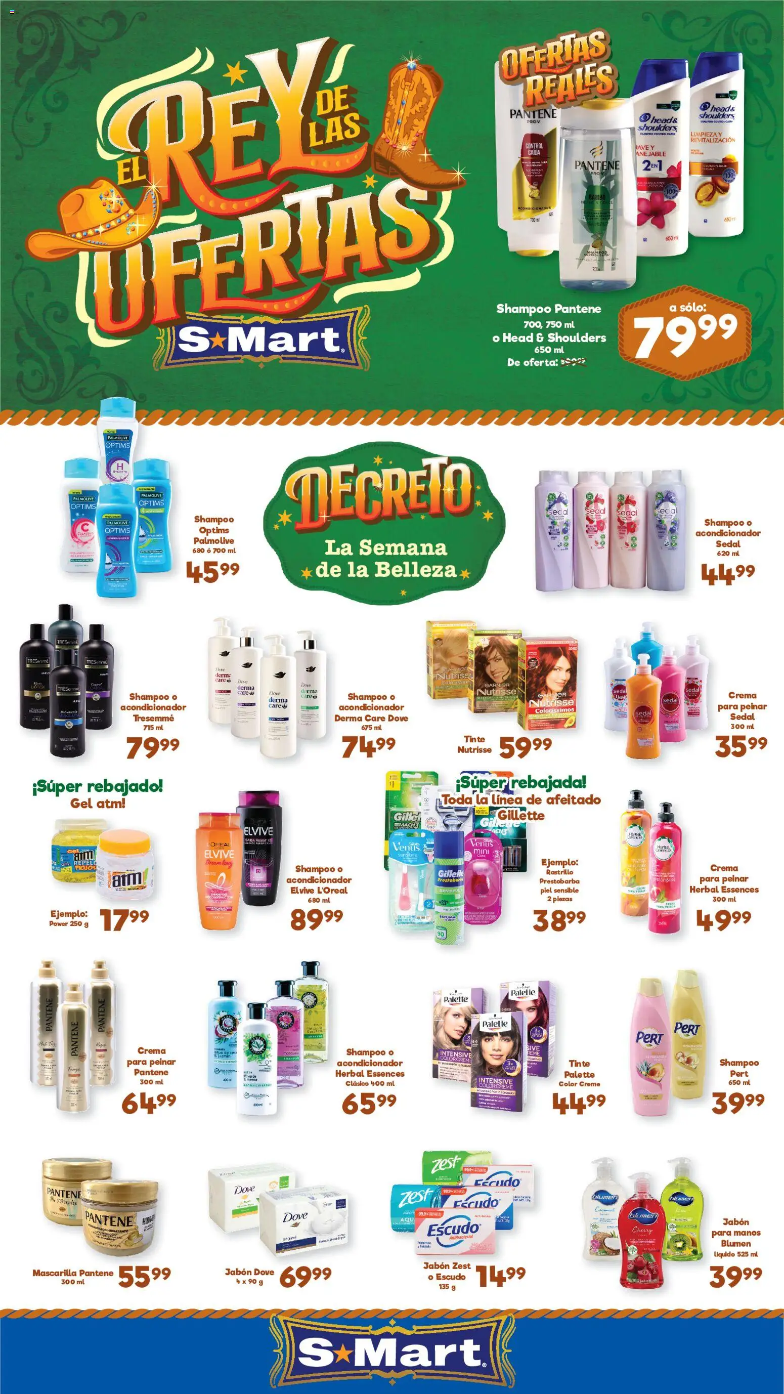 Nuevas ofertas de S-Mart válidas en toda la República Mexicana desde el 16.06.2026. ¡Encuentra las mejores ofertas en S-Mart folleto Ofertas de feria Chihuahua! | Página: 1