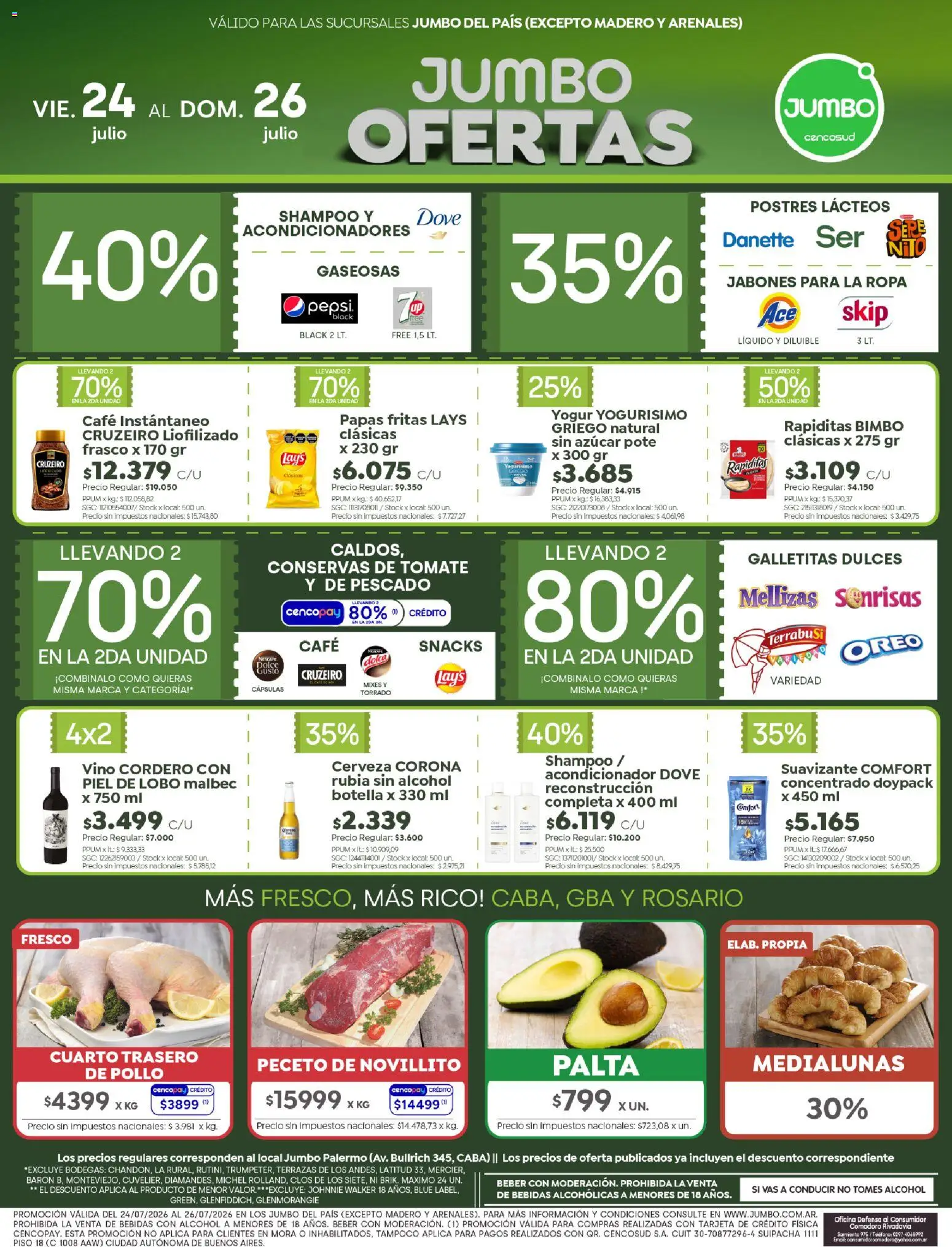 Jumbo ofertas │ válido desde el 24/07/2026 | Página: 1