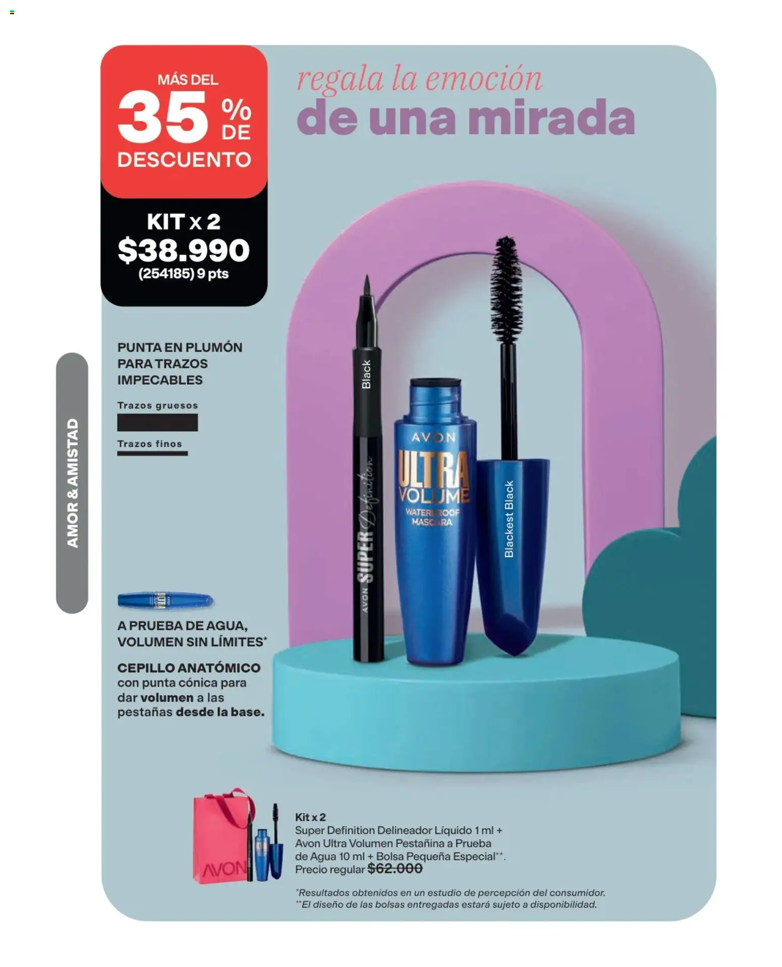 Avon revista - valida desde el 03/08/2026 | Página: 30 | Productos: Agua, Bolsa, Máscara, Delineador