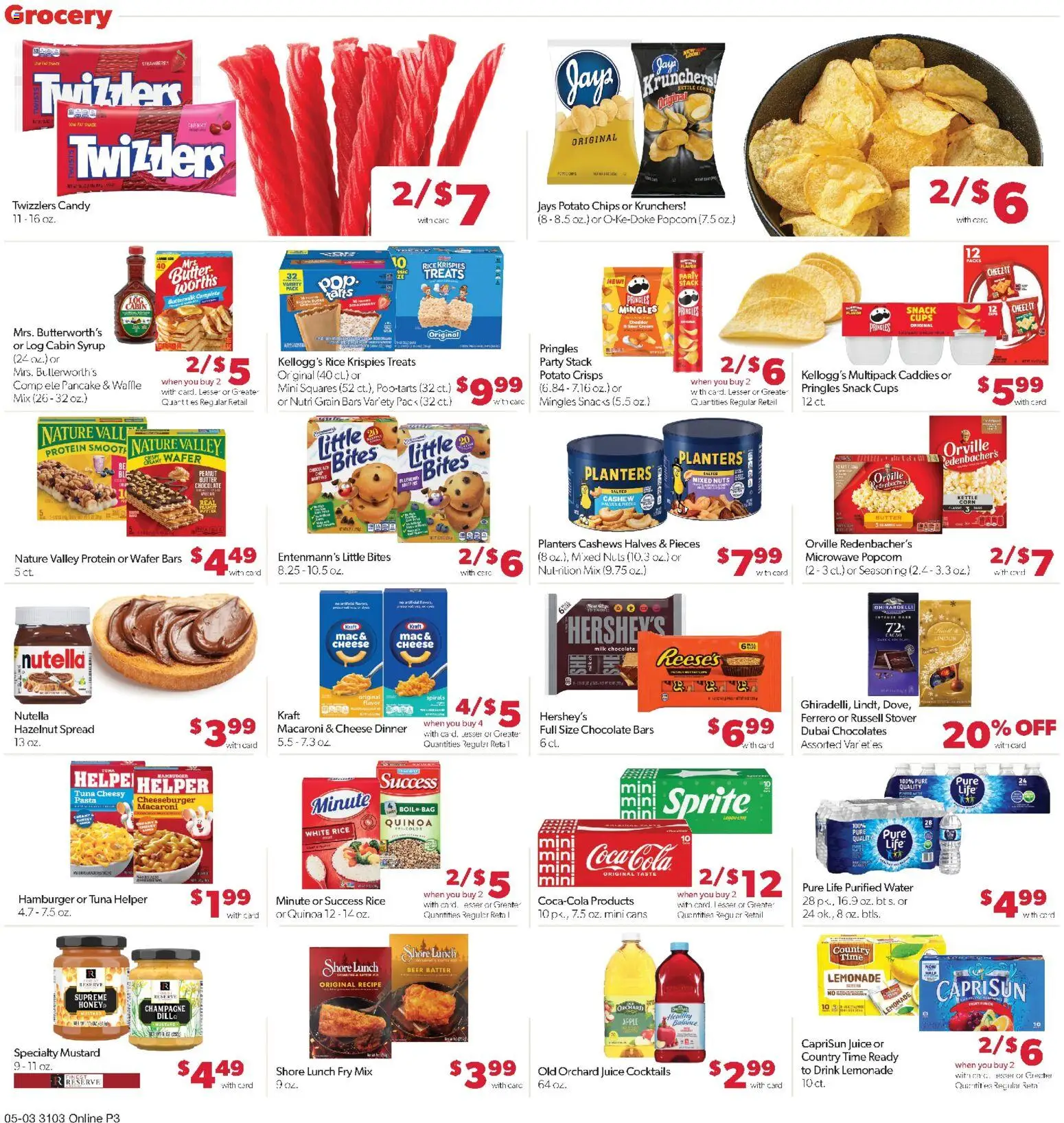 Family Fare Weekly Ad - ND - valid from 03.05.2026 | Page: 10 | Products: Corn, Chocolate, Beer, Kettle