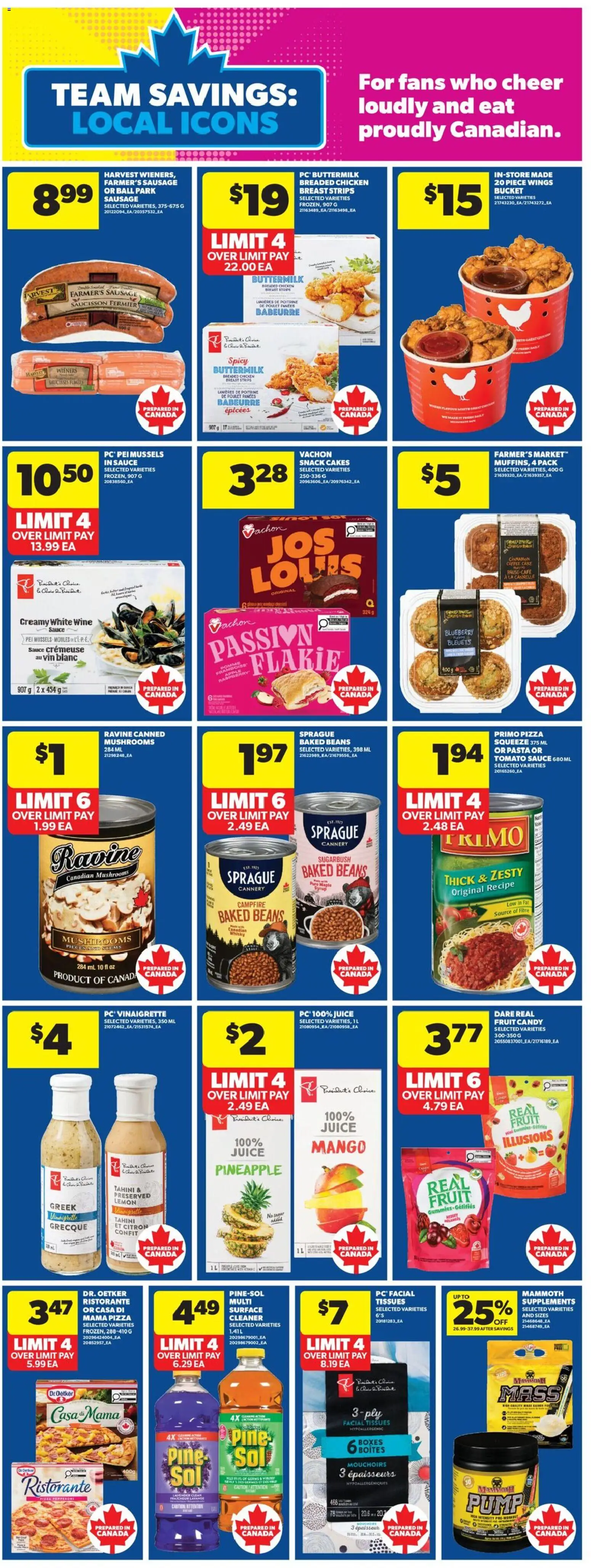 Real Canadian Superstore flyer valid from 11.06.2026 | Page: 8 | Products: Pineapple, Coffee, Wine, Chicken