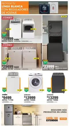 Vista previa de Home Depot catálogo, nuevo folleto de la tienda, válido en México a partir del 14.05.2026 | Página: 8 | Productos: Secadora, Lavadora