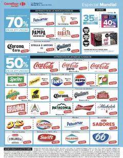 Vista previa Carrefour ofertas válido desde el 09.06.2026 | Página: 45 | Productos: Teléfono, Caja, Cerveza, Papas fritas
