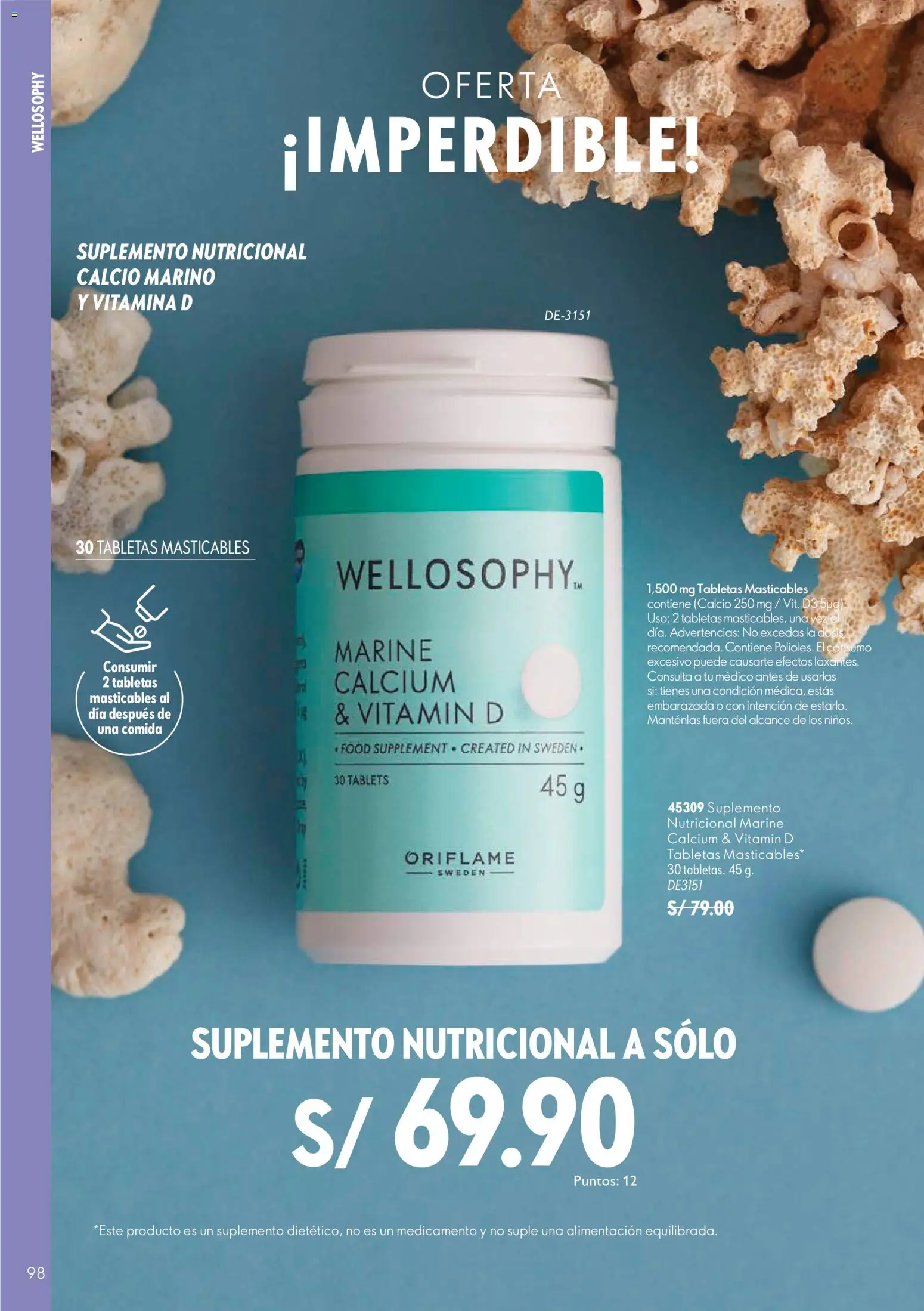 Catálogo Oriflame válido desde 24/10/2026 | Página: 98