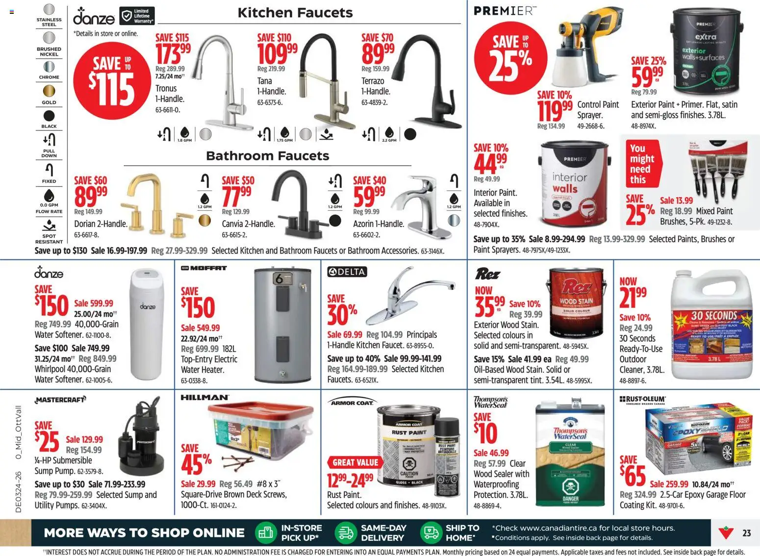 Canadian Tire flyer valid from 11.06.2026 | Page: 23 | Products: Coat