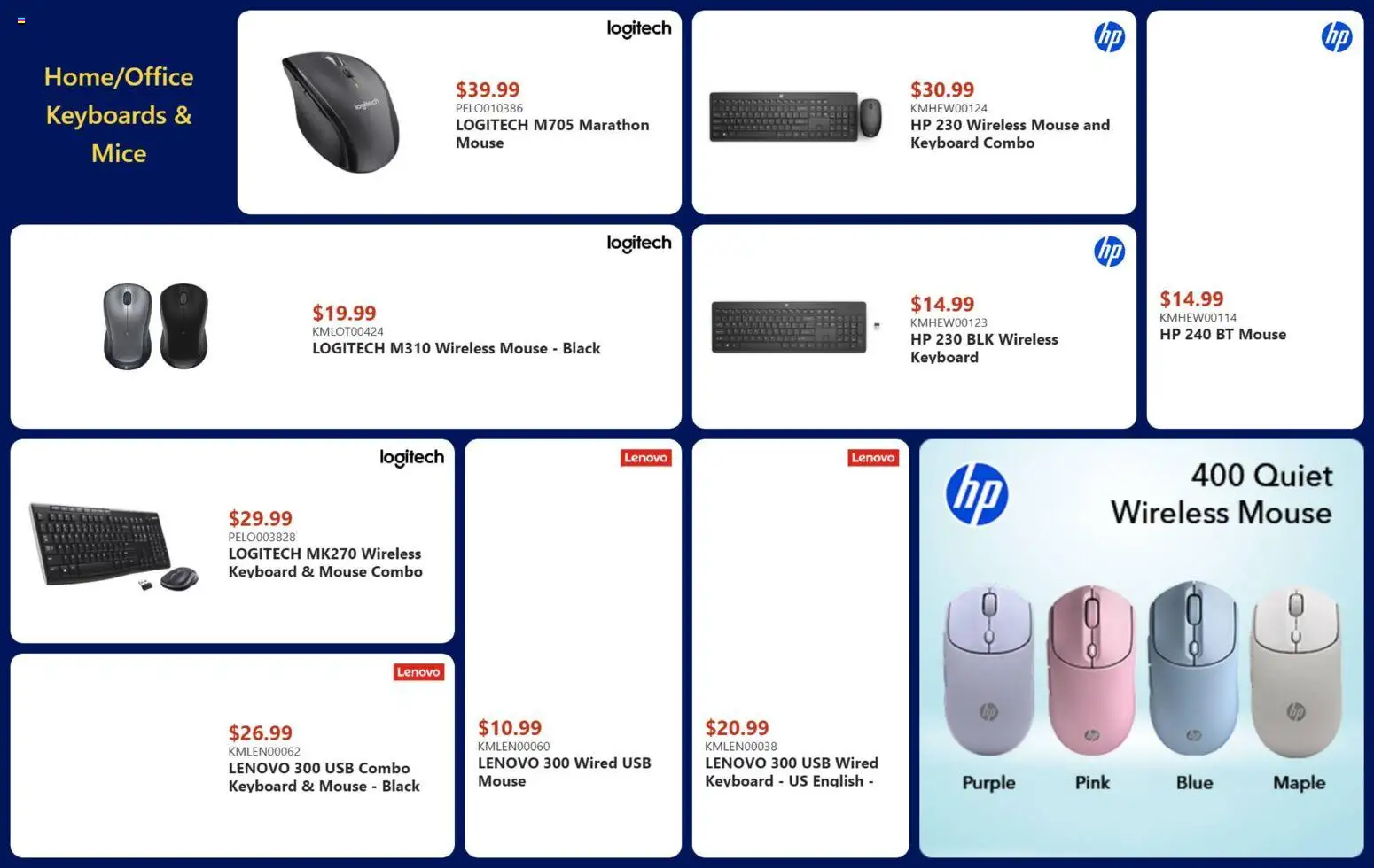 Canada Computers flyer valid from 08.05.2026 | Page: 7 | Products: Mouse, Keyboard