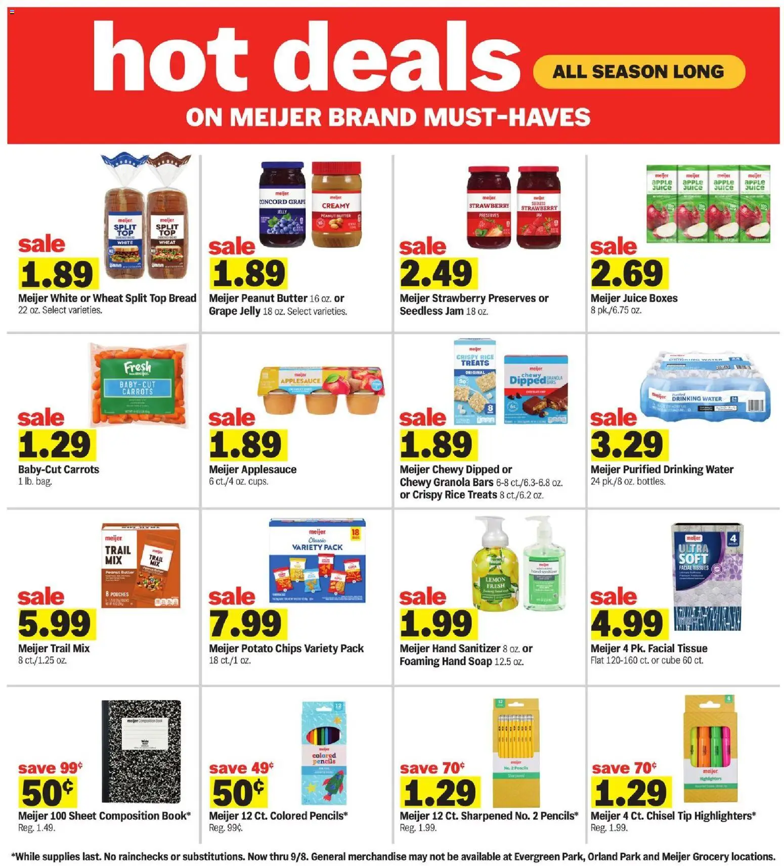 Meijer Weekly Ad - valid from 09/02/2026 | Page: 28 | Products: Preserves, Lemon, Peanut butter, Sheet