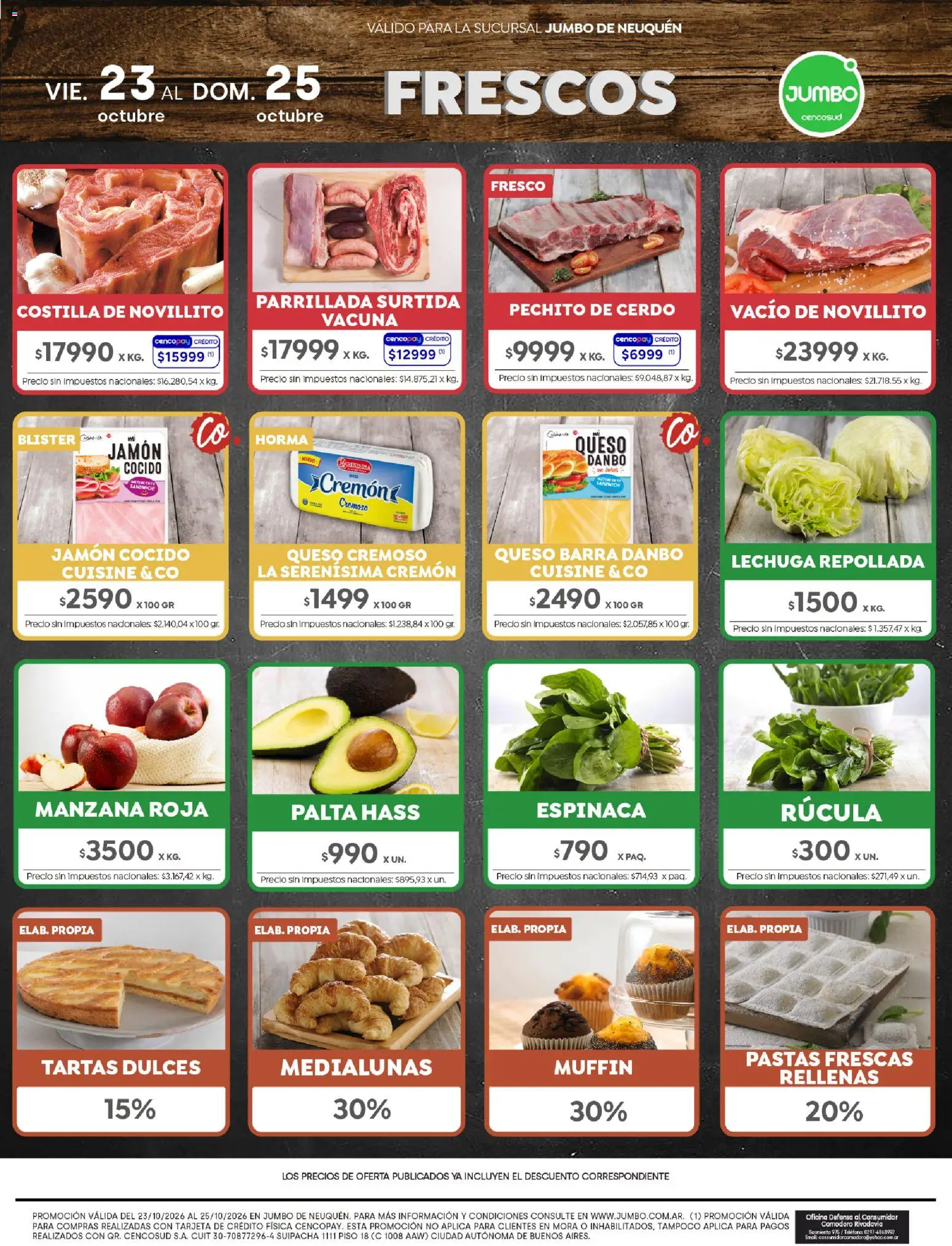 Jumbo - Ofertas | Neuquén │ válido desde el 23/10/2026 | Página: 8