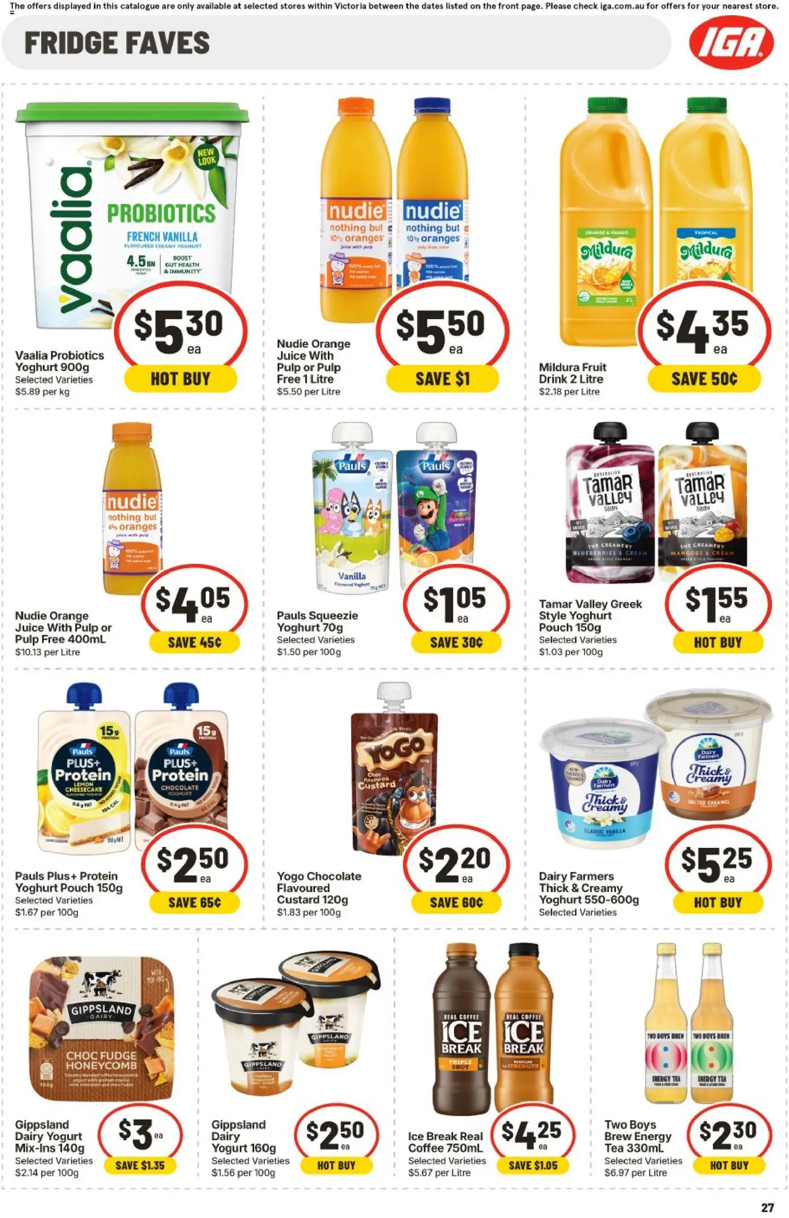 Ritchies catalogue - valid from 22/07/2026 | Page: 25 | Products: Coffee, Juice, Tea, Blueberries