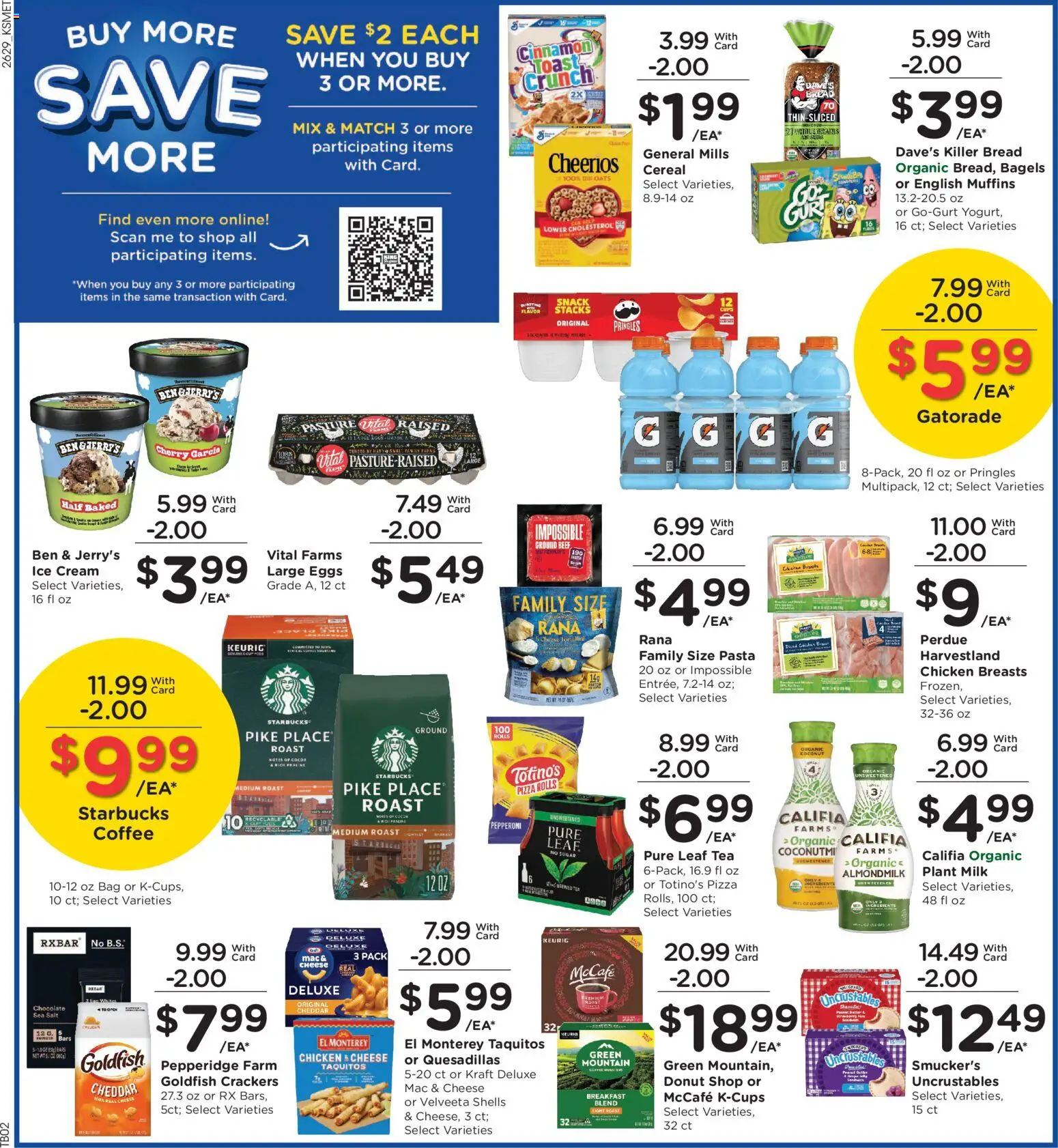 King Soopers Weekly Ad - valid from 08/19/2026 | Page: 5 | Products: Crackers, Cheese, Eggs, Beef