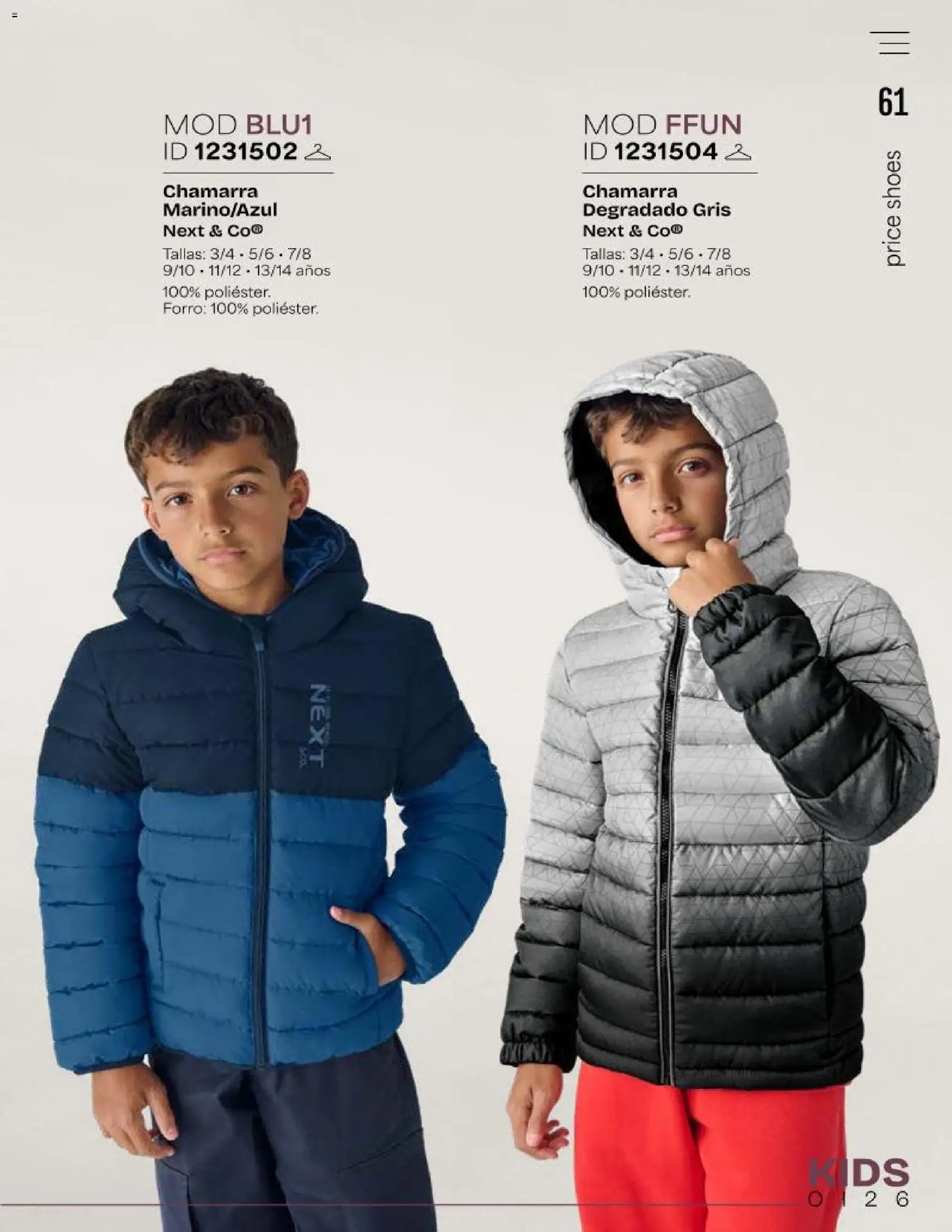 Nuevas ofertas de Price Shoes válidas en toda la República Mexicana desde el 01/10/2026. ¡Encuentra las mejores ofertas en Price Shoes catálogo Kids! | Página: 61