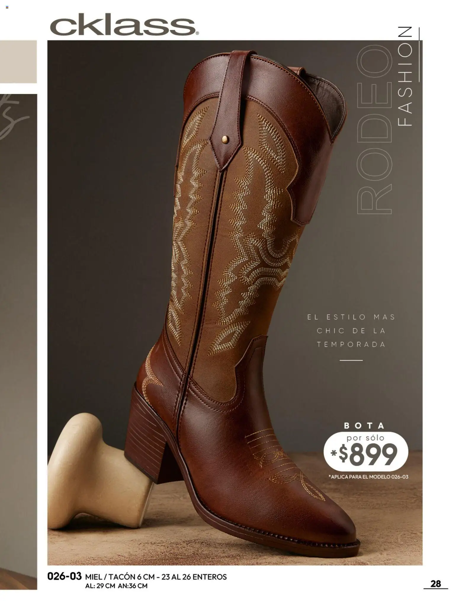 Nuevas ofertas de Cklass válidas en toda la República Mexicana desde el 08/07/2026. ¡Encuentra las mejores ofertas en Cklass catálogo Botas y botines! | Página: 29