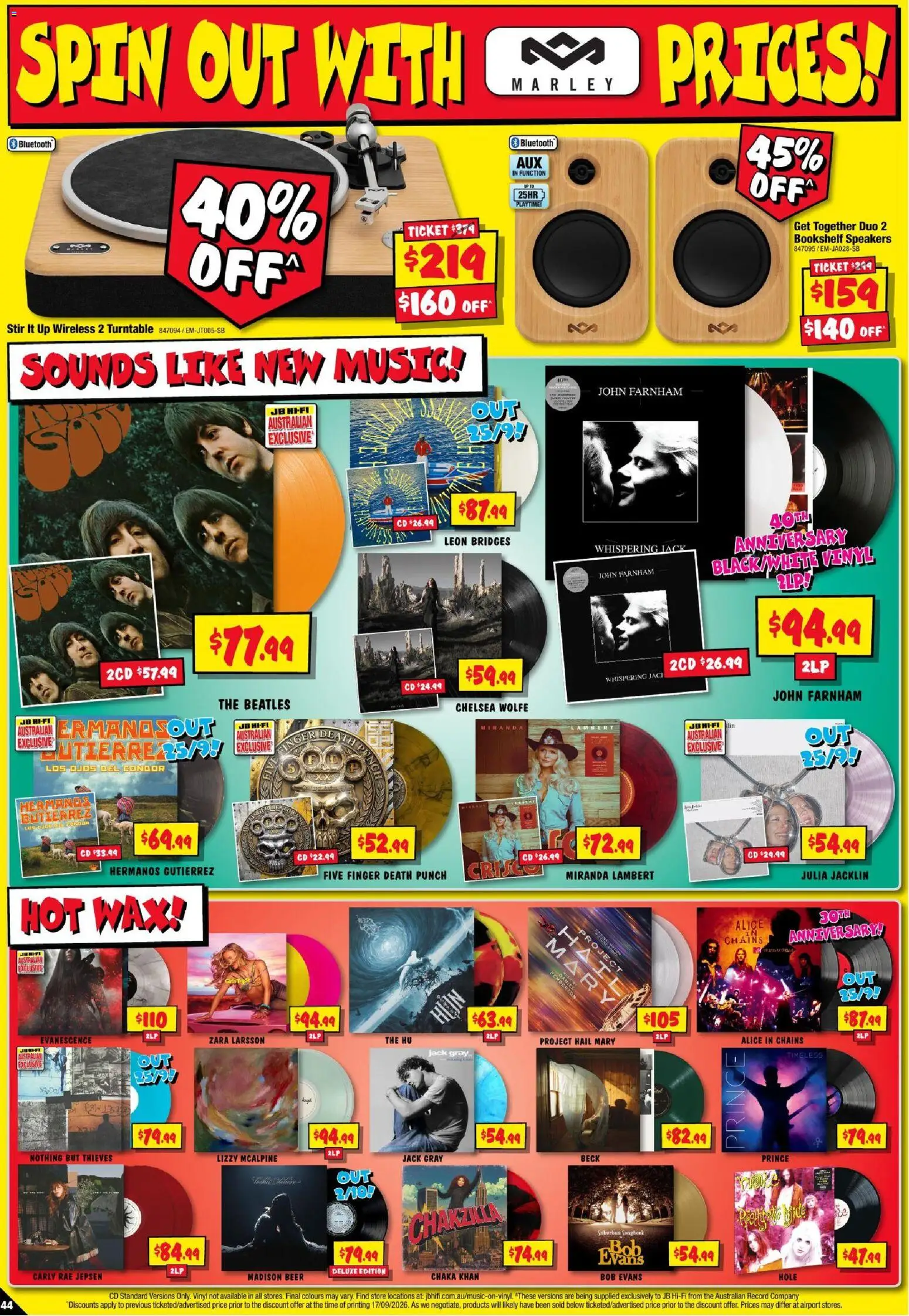 JB Hi-Fi catalogue - valid from 24/09/2026 | Page: 44 | Products: Bookshelf, Beer