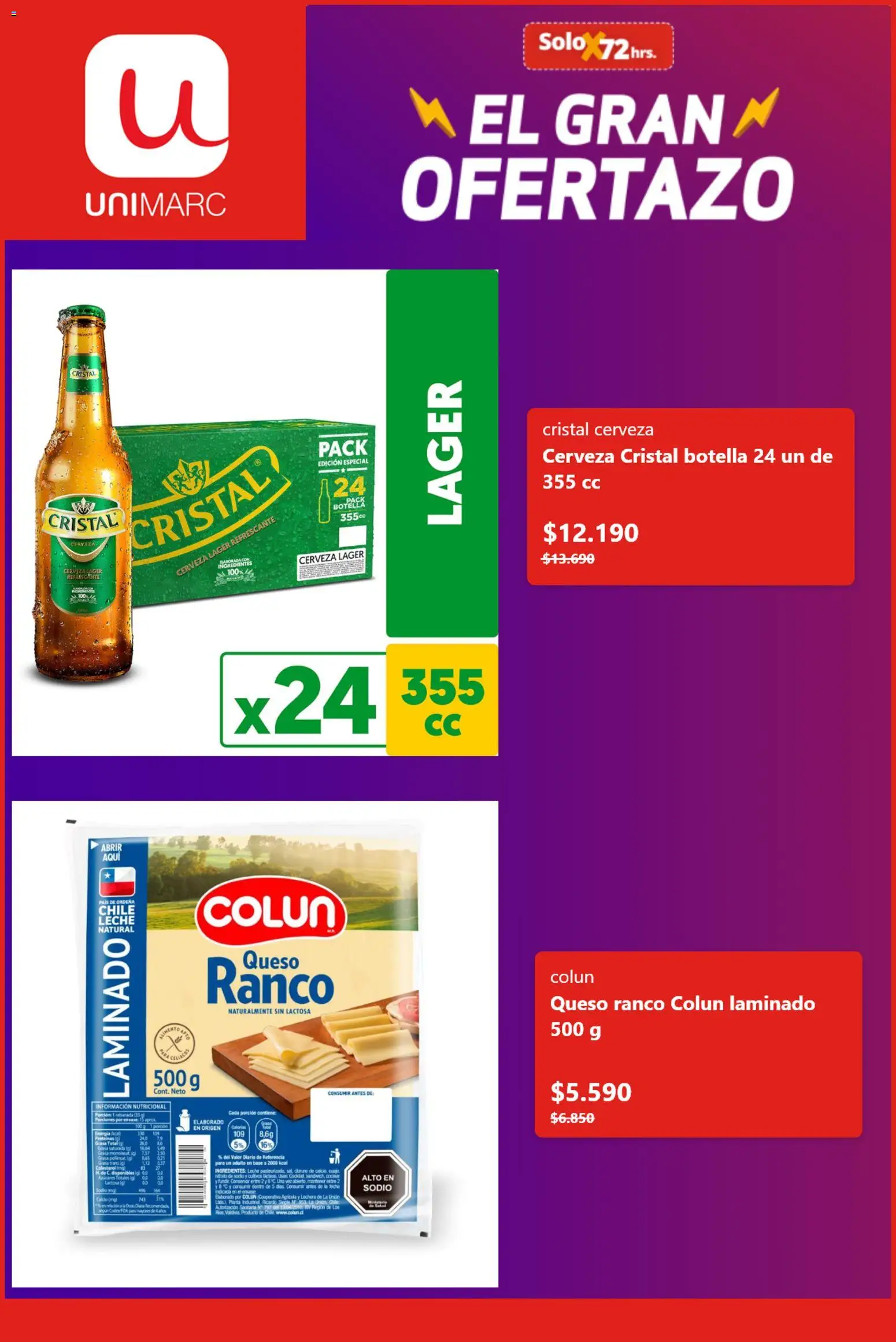 Unimarc Ofertas │ válido desde el 06.07.2026 | Página: 3