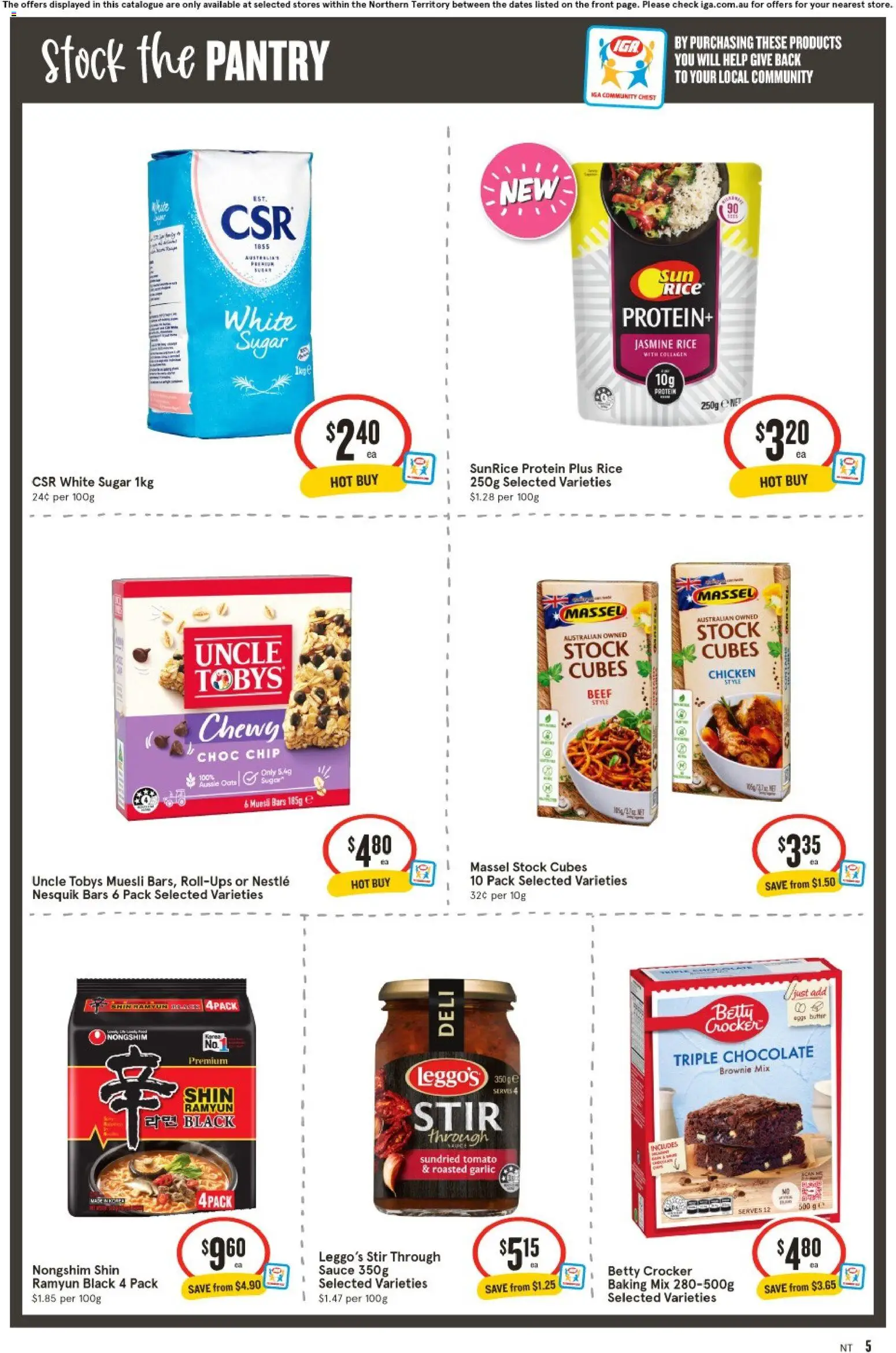 IGA catalogue - valid from 19/08/2026 | Page: 6 | Products: Butter, Chicken, Garlic, Collagen