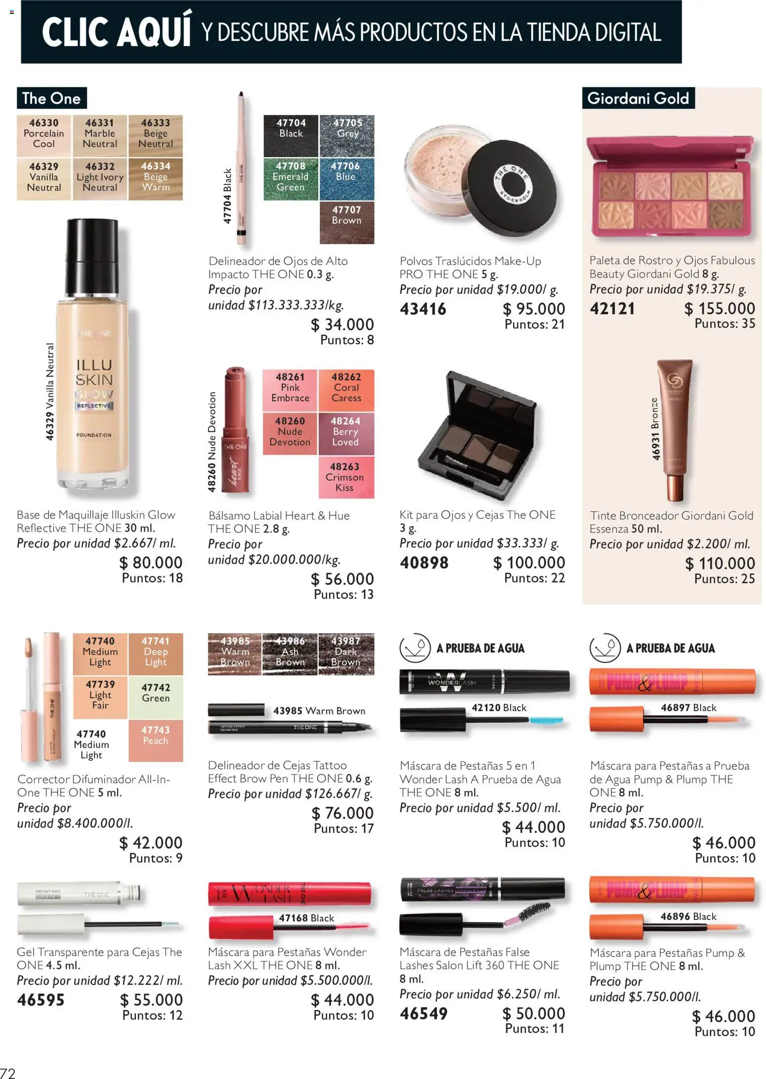 Oriflame revista - valida desde el 03/10/2026 | Página: 72