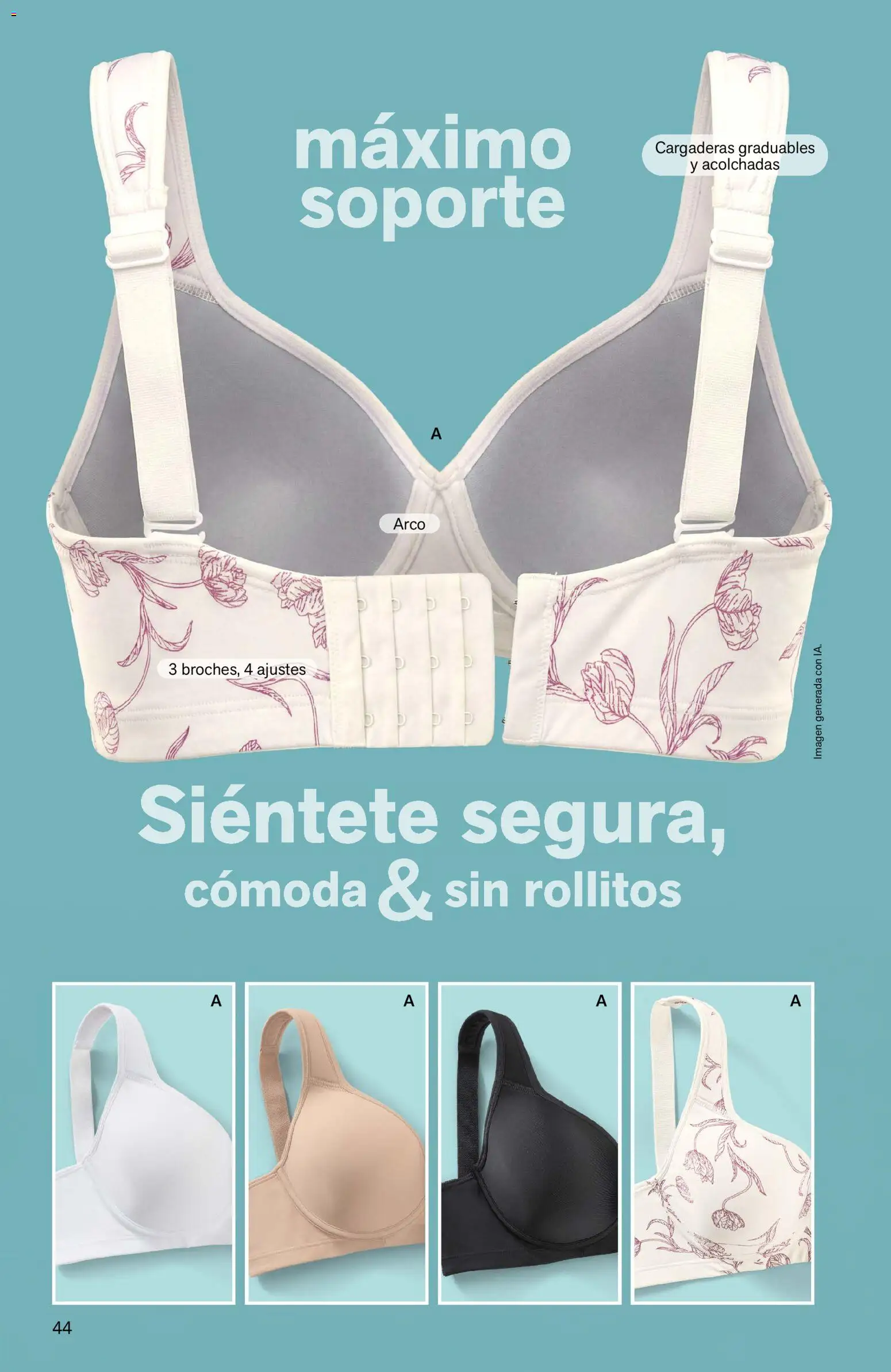 Leonisa revista - valida desde el 11/09/2026 | Página: 44 | Productos: Cómoda