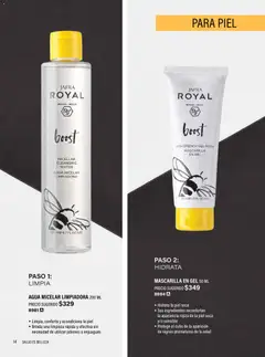 Vista previa de JAFRA catálogo Organizador de Ventas, nuevo folleto de la tienda, válido en México a partir del 01/07/2026 | Página: 14 | Productos: Agua, Mascarilla, Agua micelar