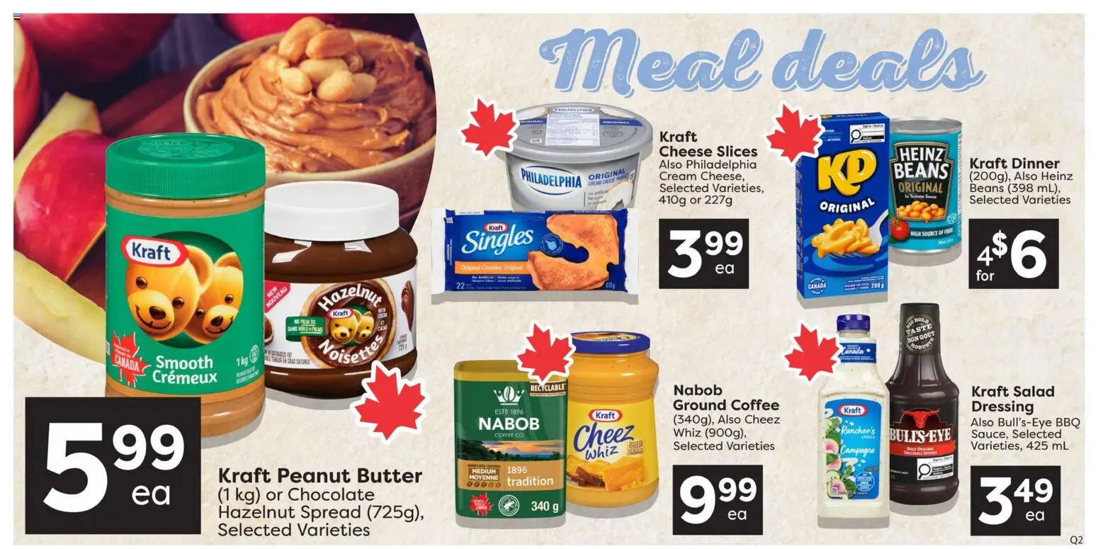 Quality Foods flyer valid from Sep 10, 2026 | Page: 13 | Products: Cream, Cream cheese, Spread, Chocolate